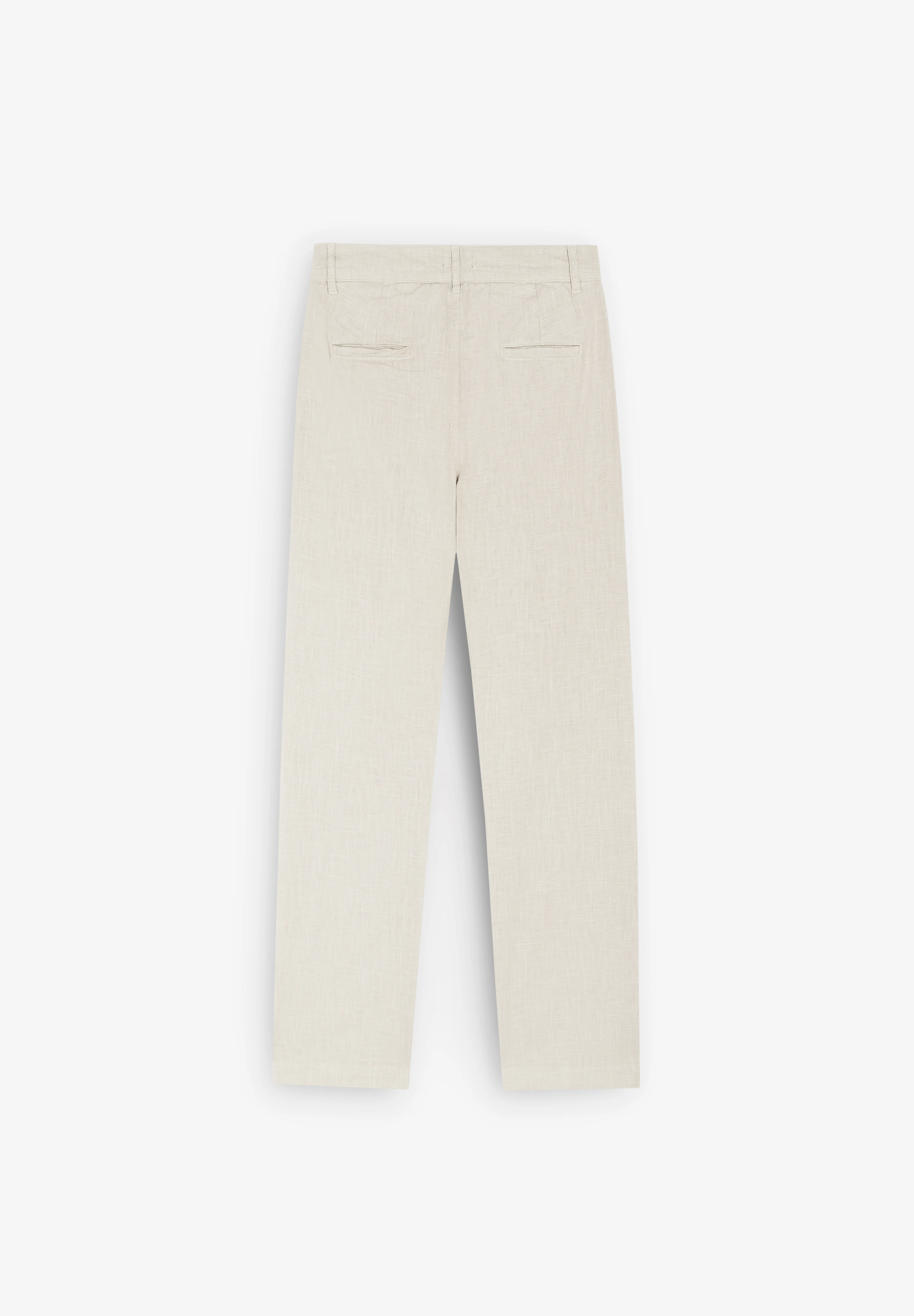 RAMSOS | PANTALÓN DE LINO Y CINTURA BAJA MUJER