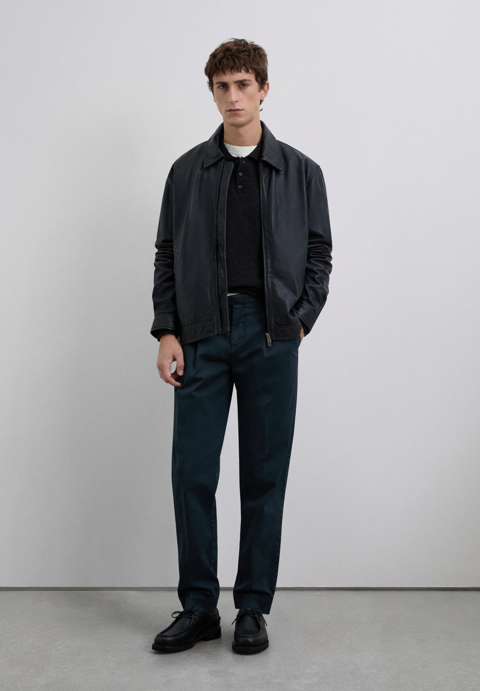 PANTALÓN DOBLE PINZA ALGODÓN