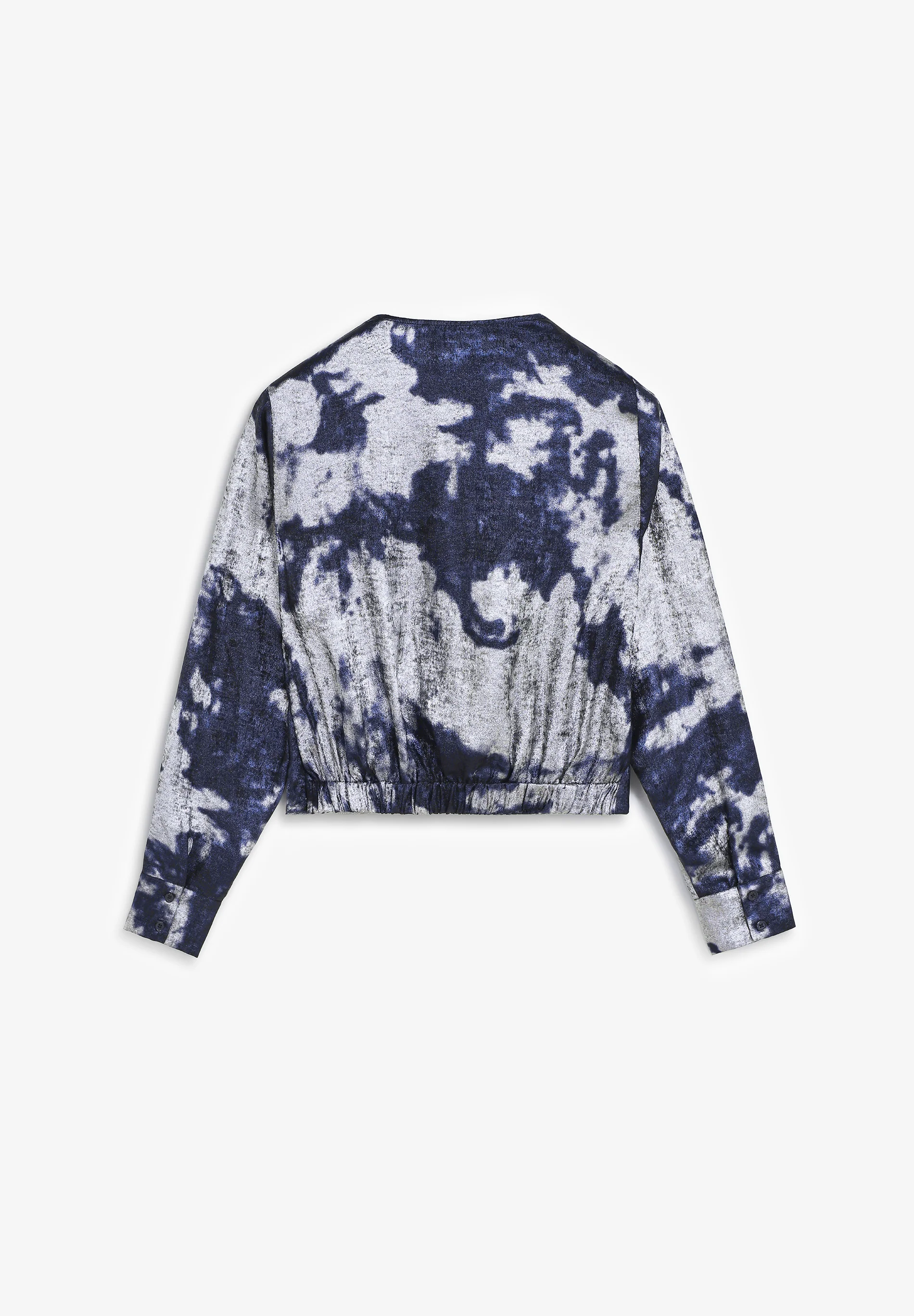 BLUSA TIE DYE DETALLES METALIZADOS