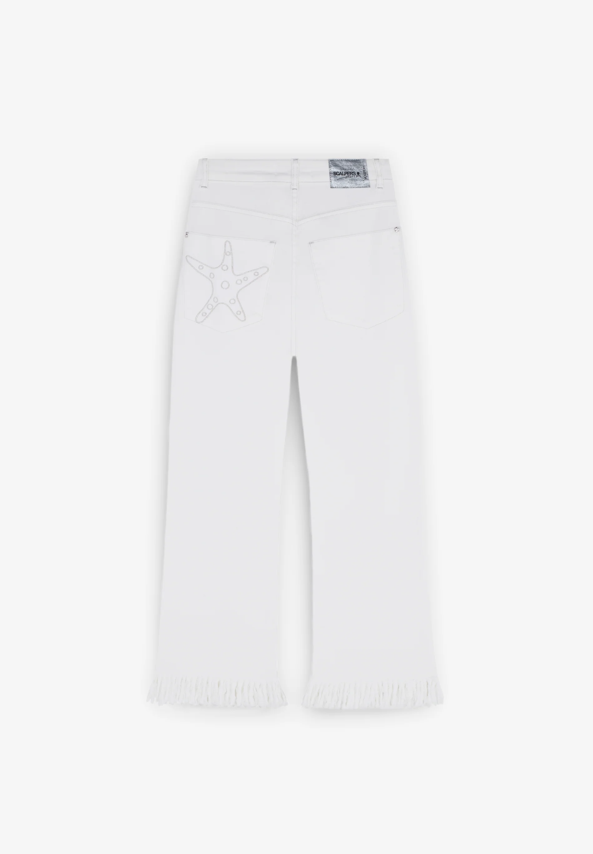 PANTALÓN DENIM FLECOS