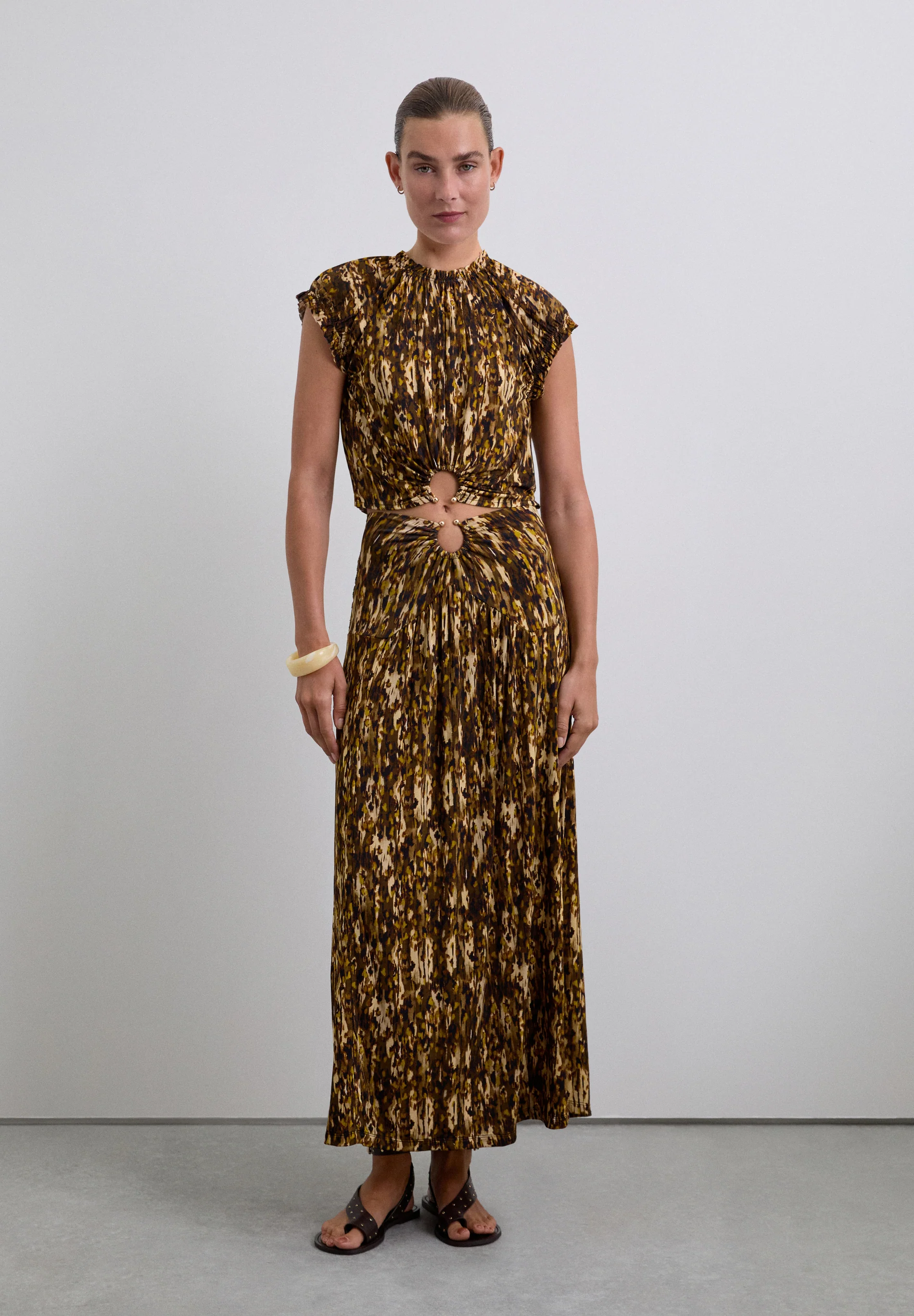 TOP HEBILLA ESTAMPADO