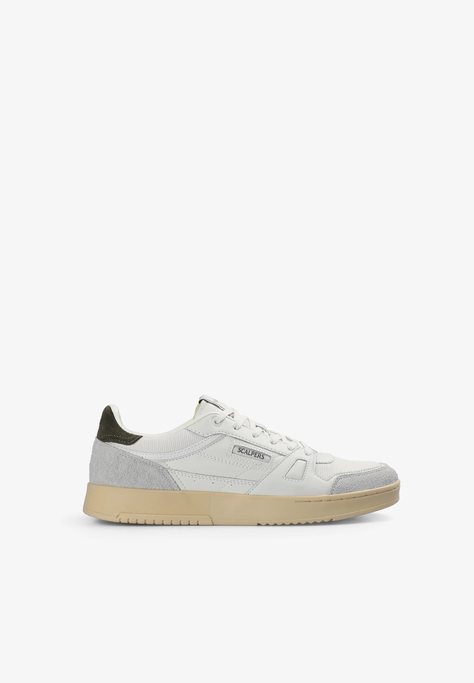 SNEAKERS LOGO PIEL