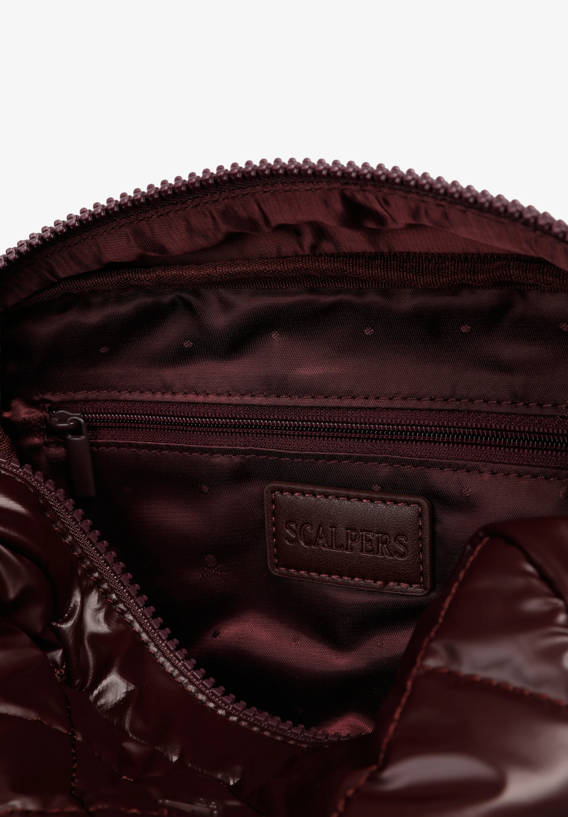 BOLSO BANDOLERA METALIZADO ACOLCHADO