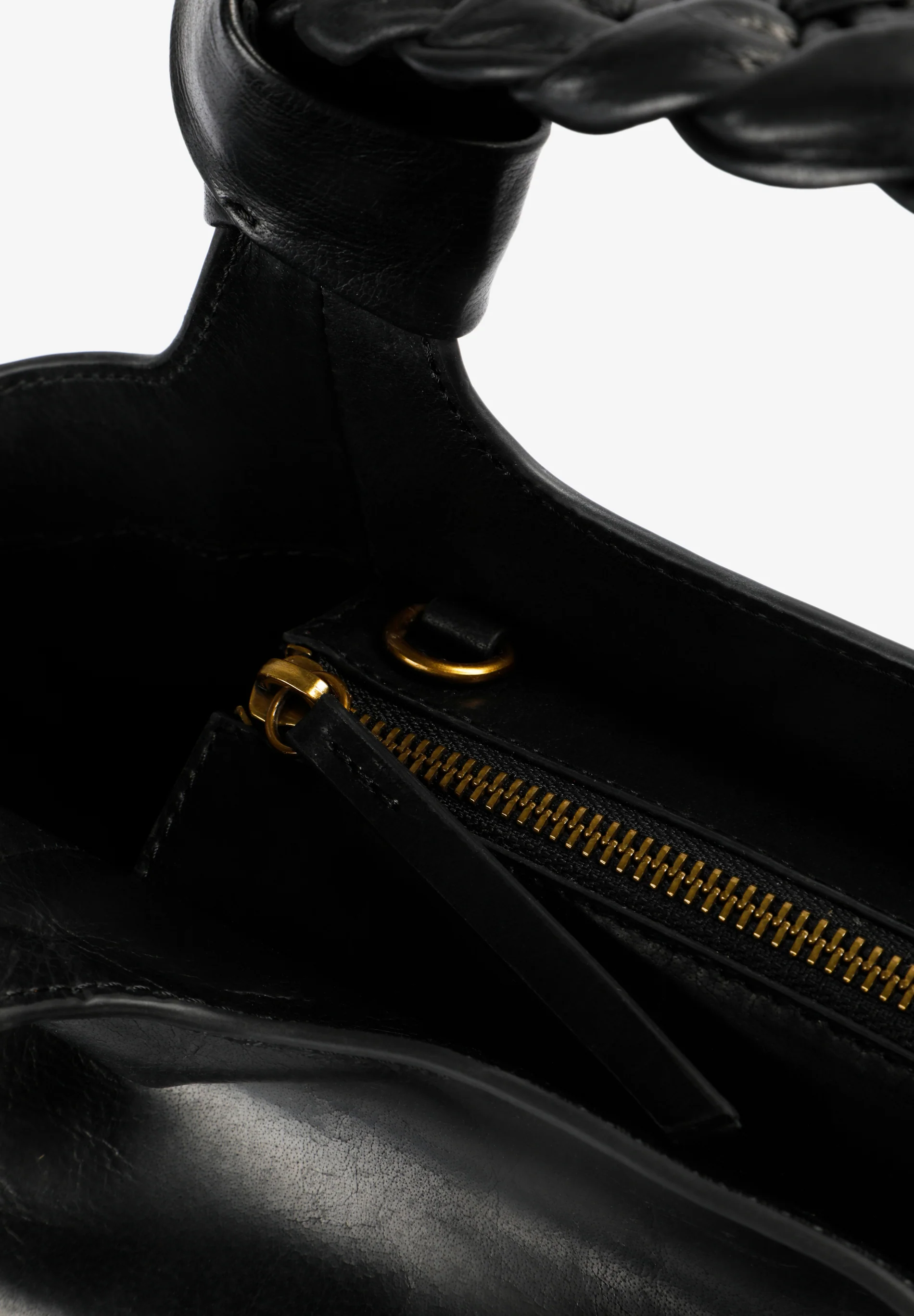 BOLSO MINI PIEL ASA TRENZADA