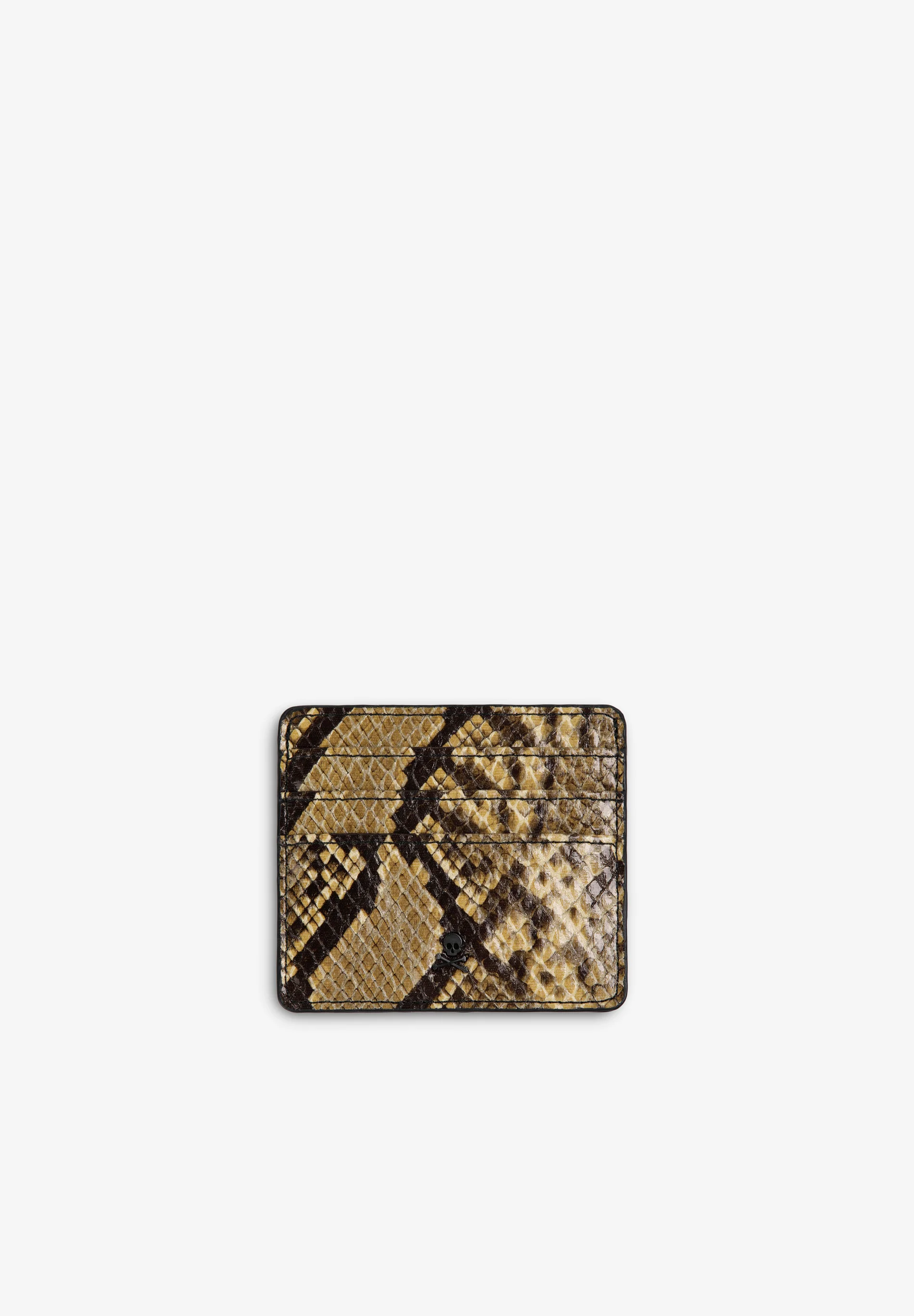 TARJETERP PIEL ANIMAL PRINT