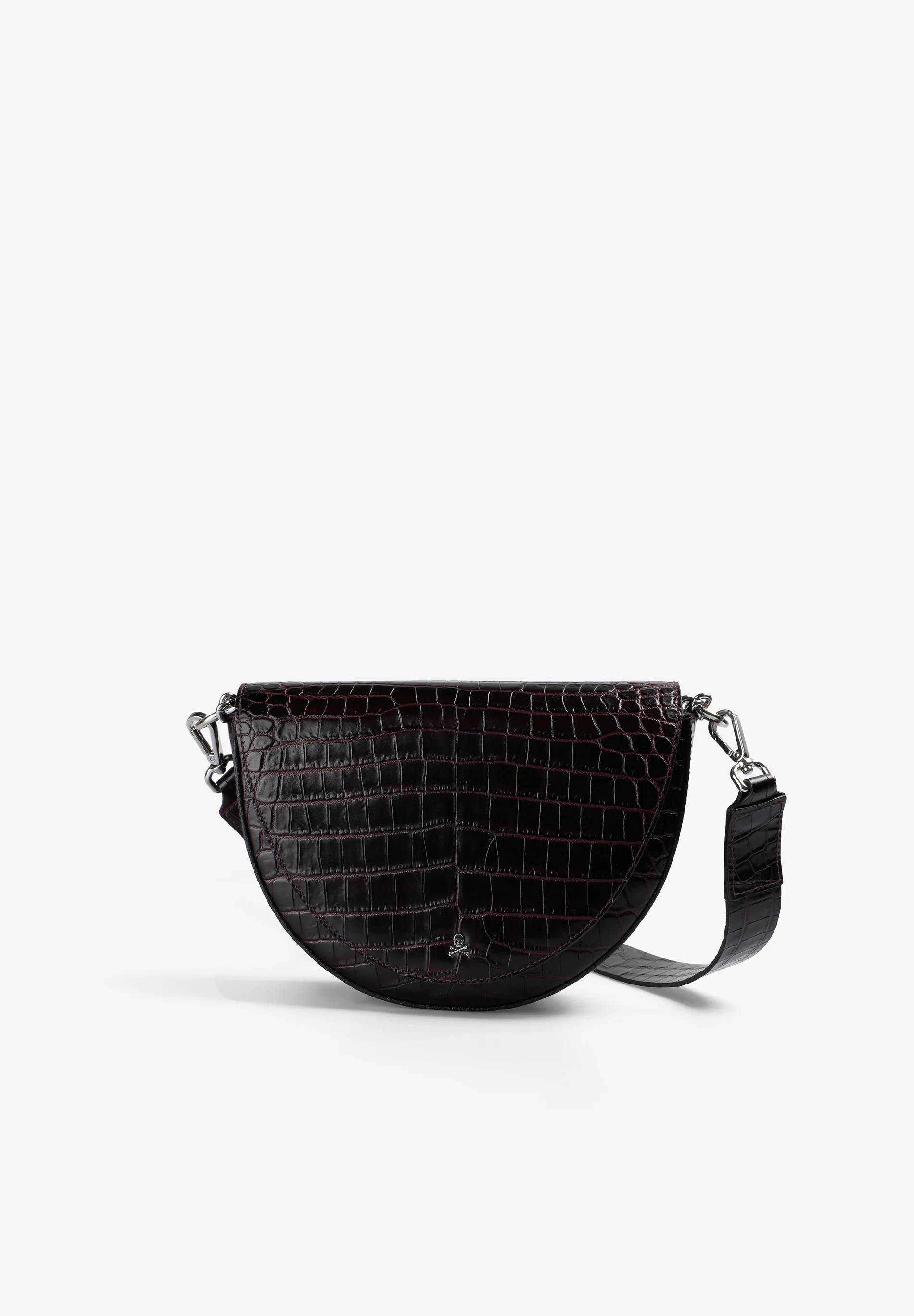 BOLSO PIEL GRABADA CADENA