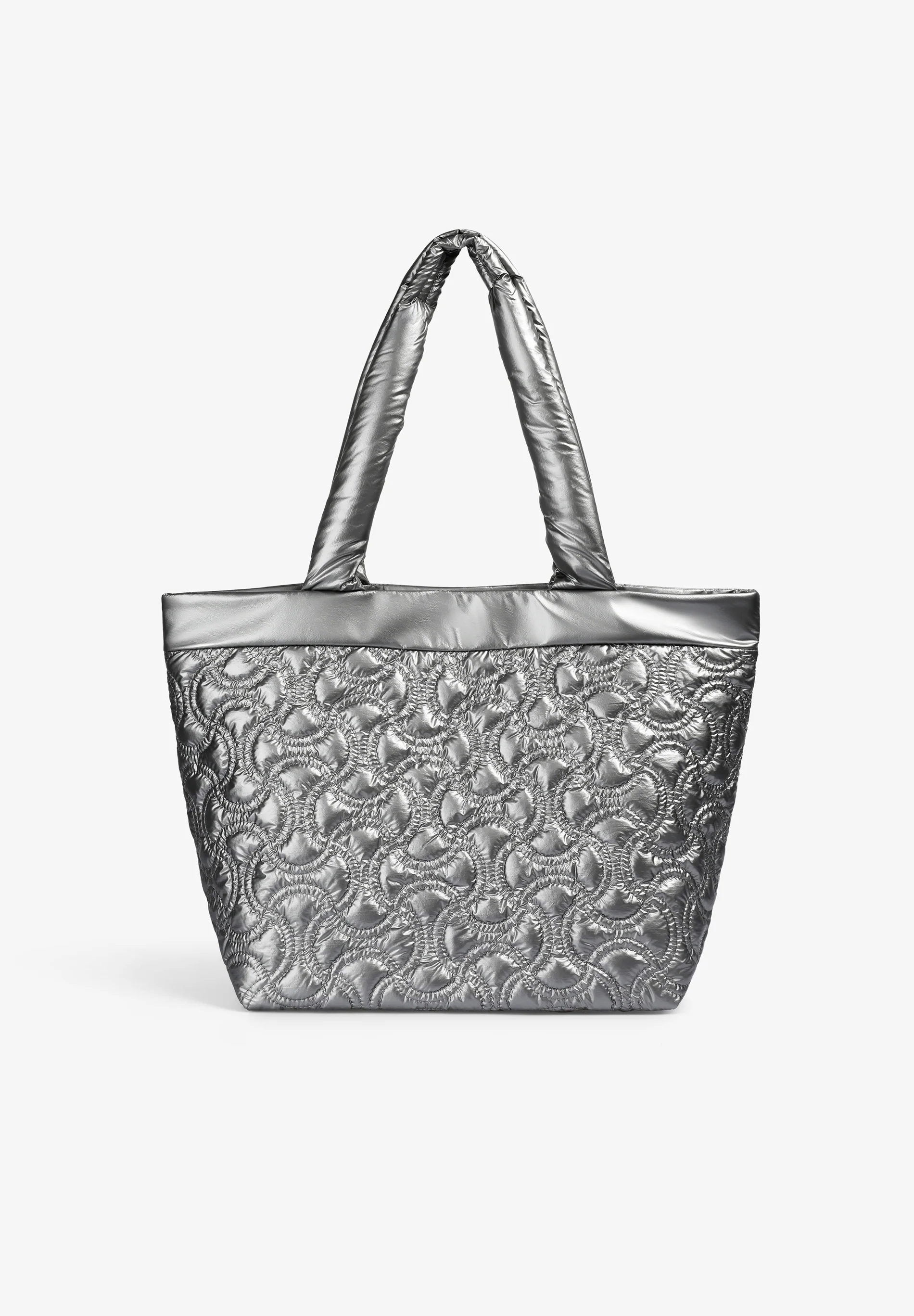 BOLSO SHOPPER ACOLCHADO CALAVERA
