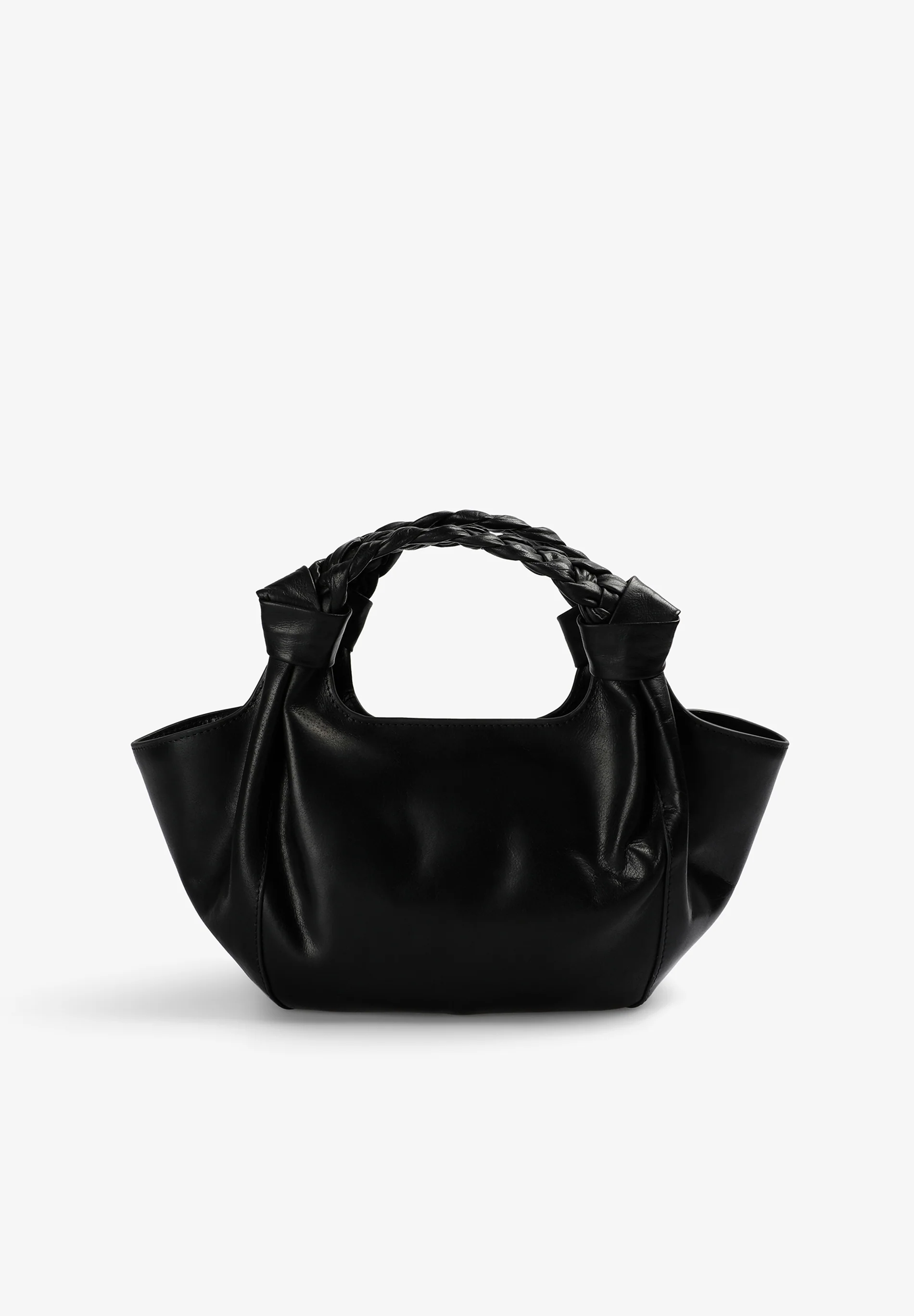 BOLSO MINI PIEL ASA TRENZADA