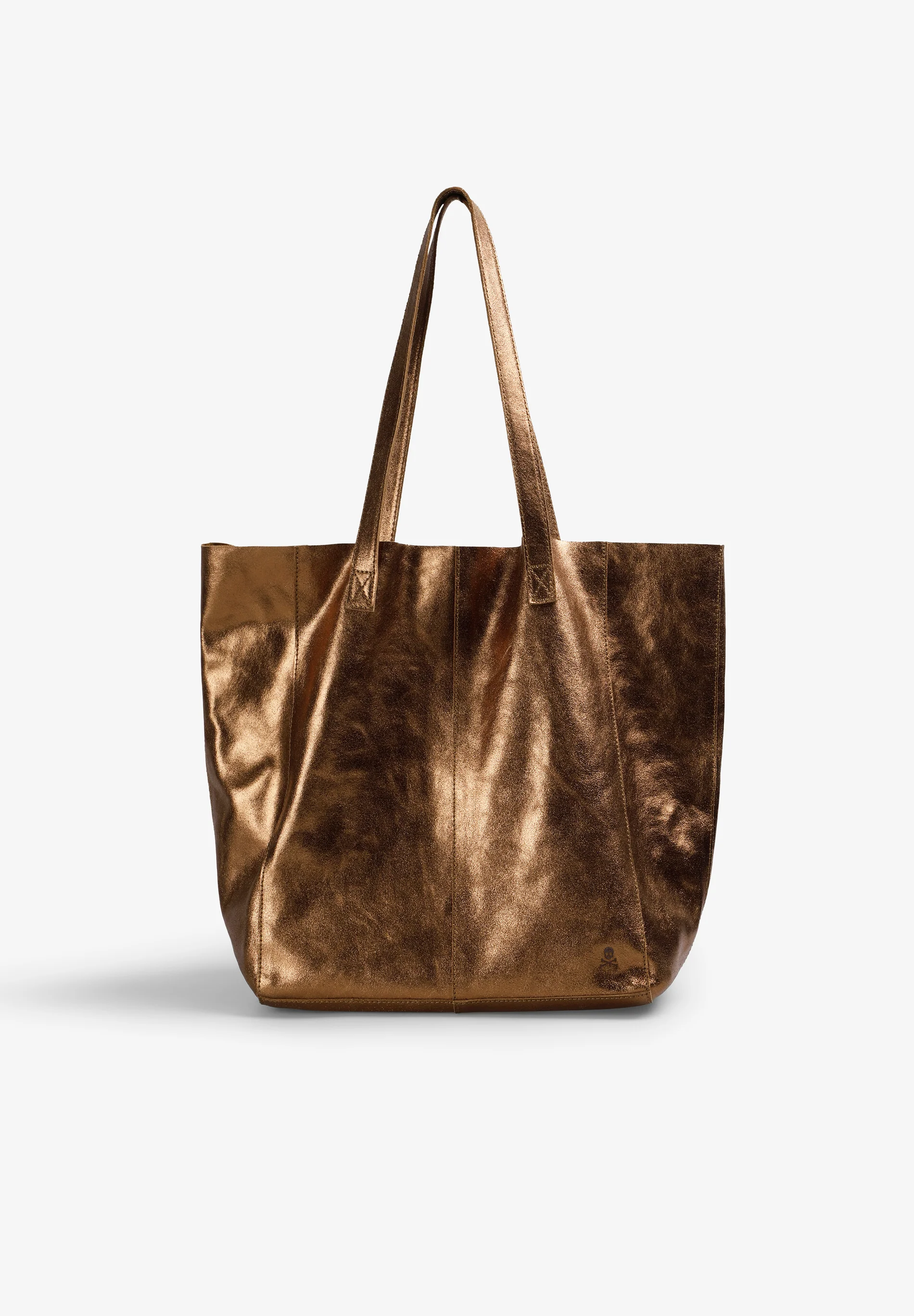 BOLSO SHOPPER ANTE METALIZADO