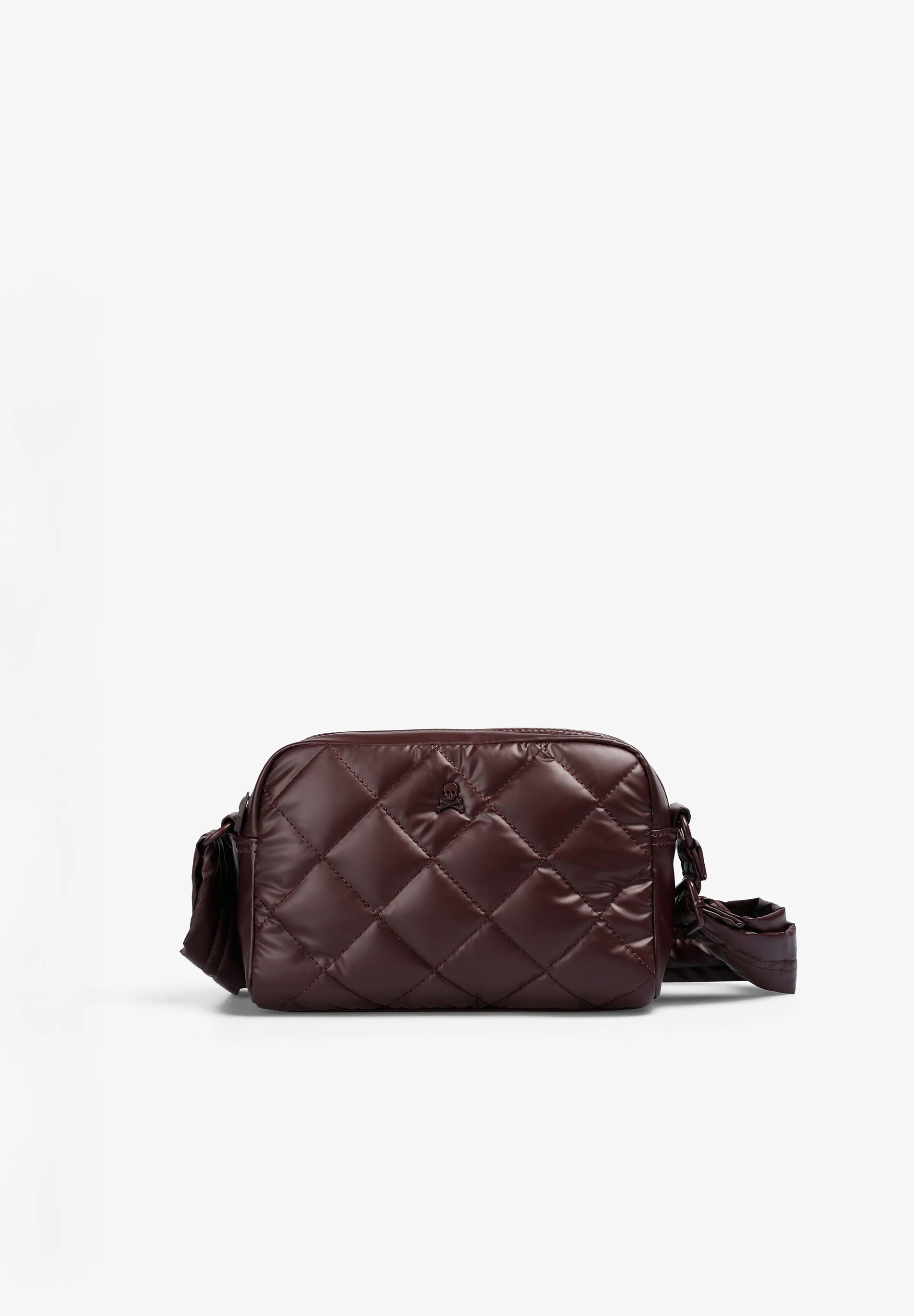 BOLSO BANDOLERA METALIZADO ACOLCHADO