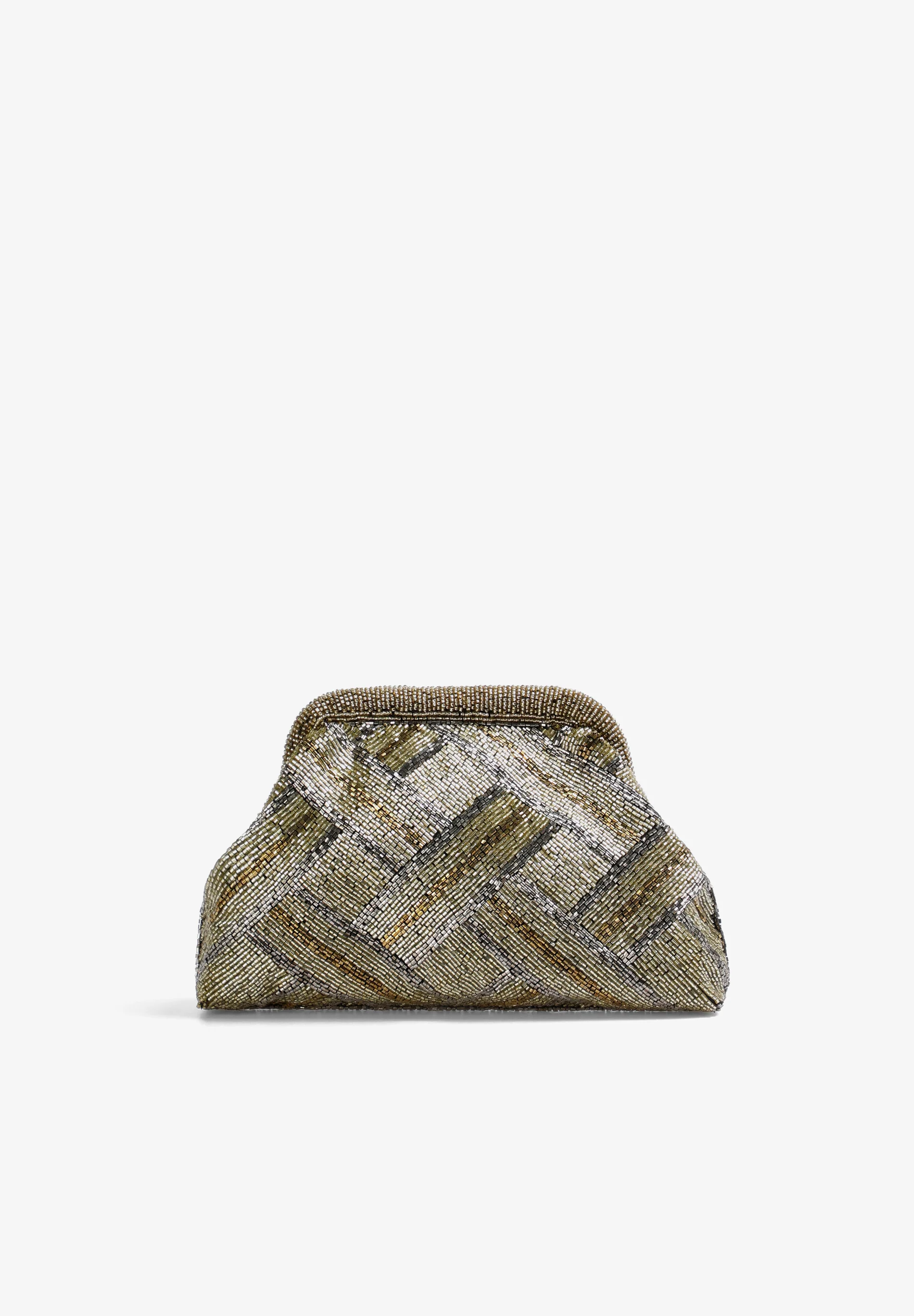 BOLSO CLUTCH DETALLE CUENTAS