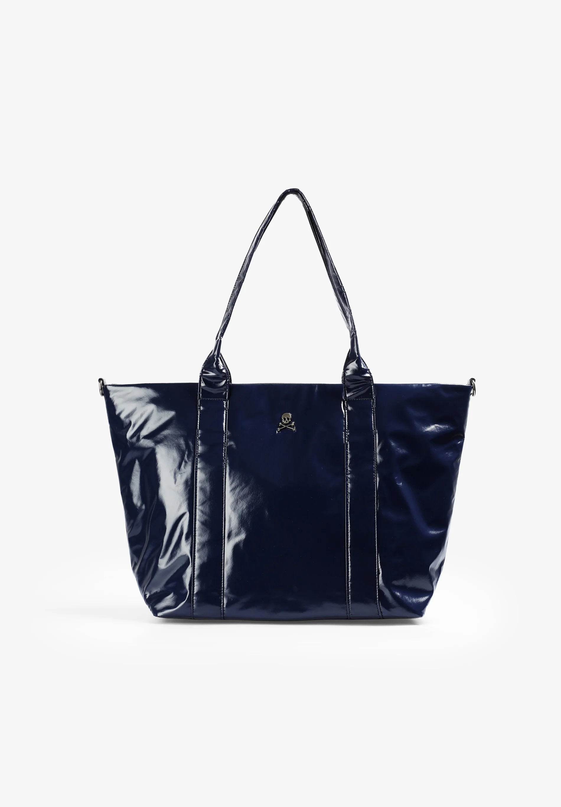 BOLSO SHOPPER METALIZADO CALAVERA