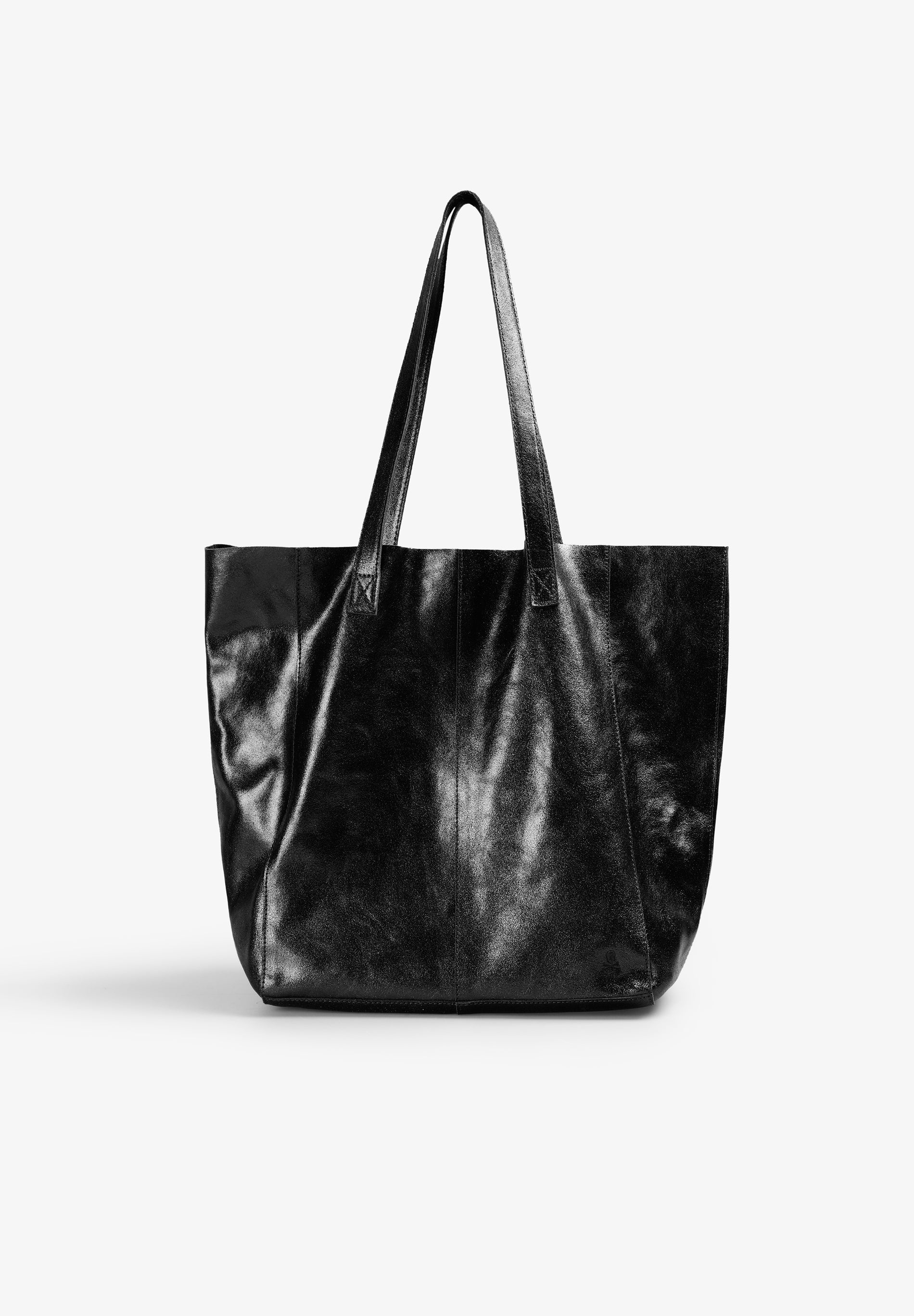 BOLSO SHOPPER ANTE METALIZADO