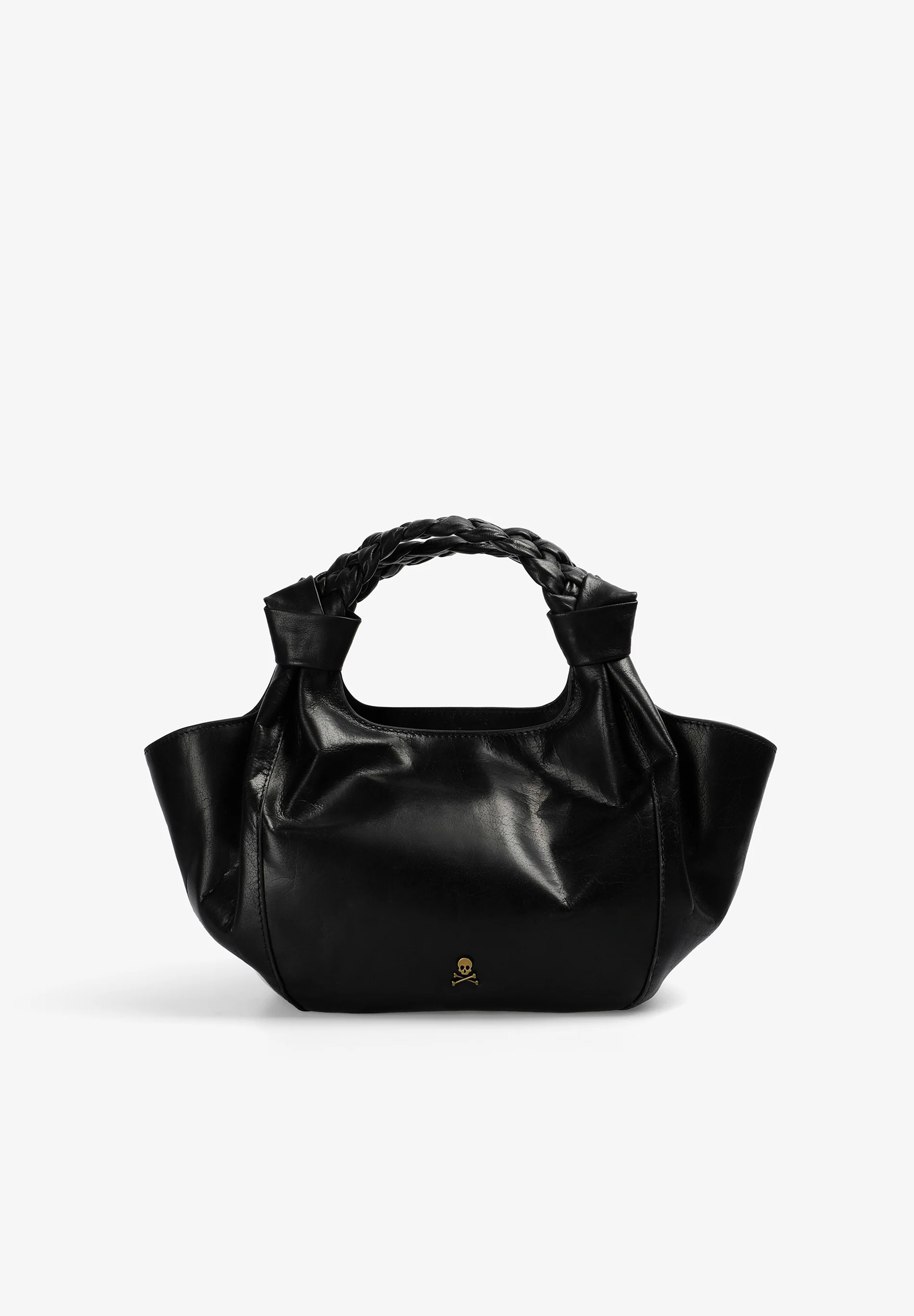 BOLSO MINI PIEL ASA TRENZADA
