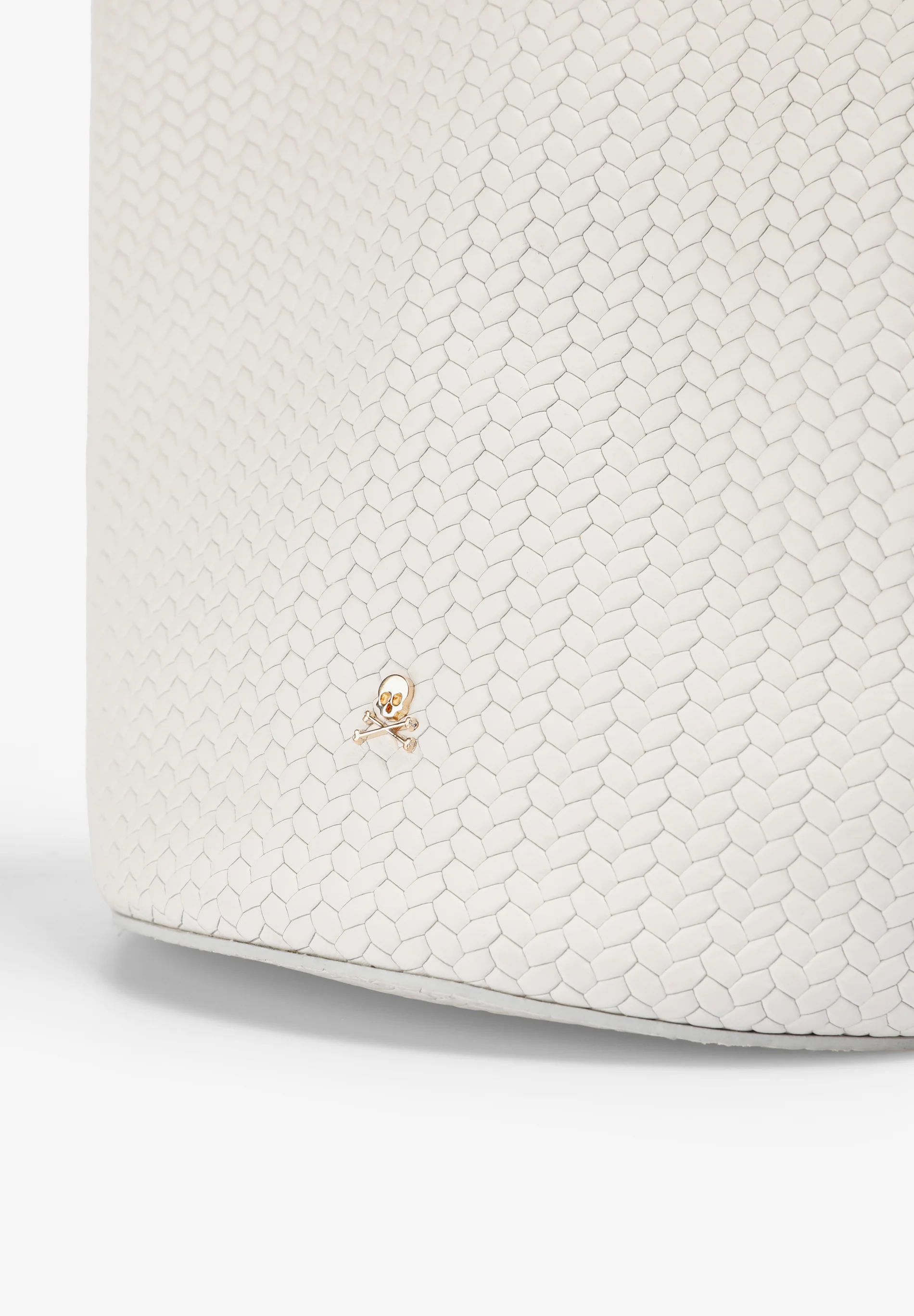 BOLSO MINI CUBO 100% PIEL TRENZADA