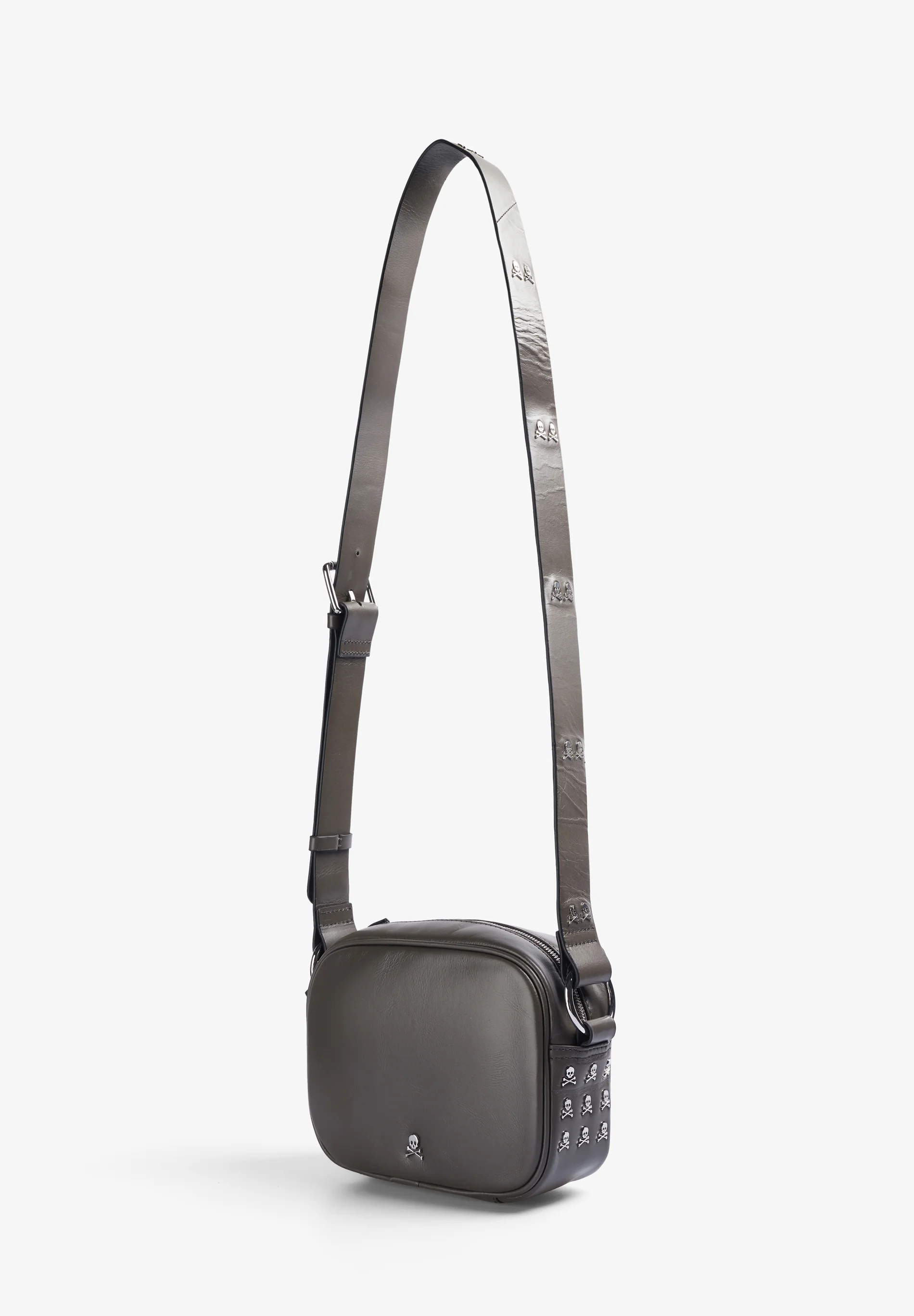 BOLSO BANDOLERA PIEL CALAVERA