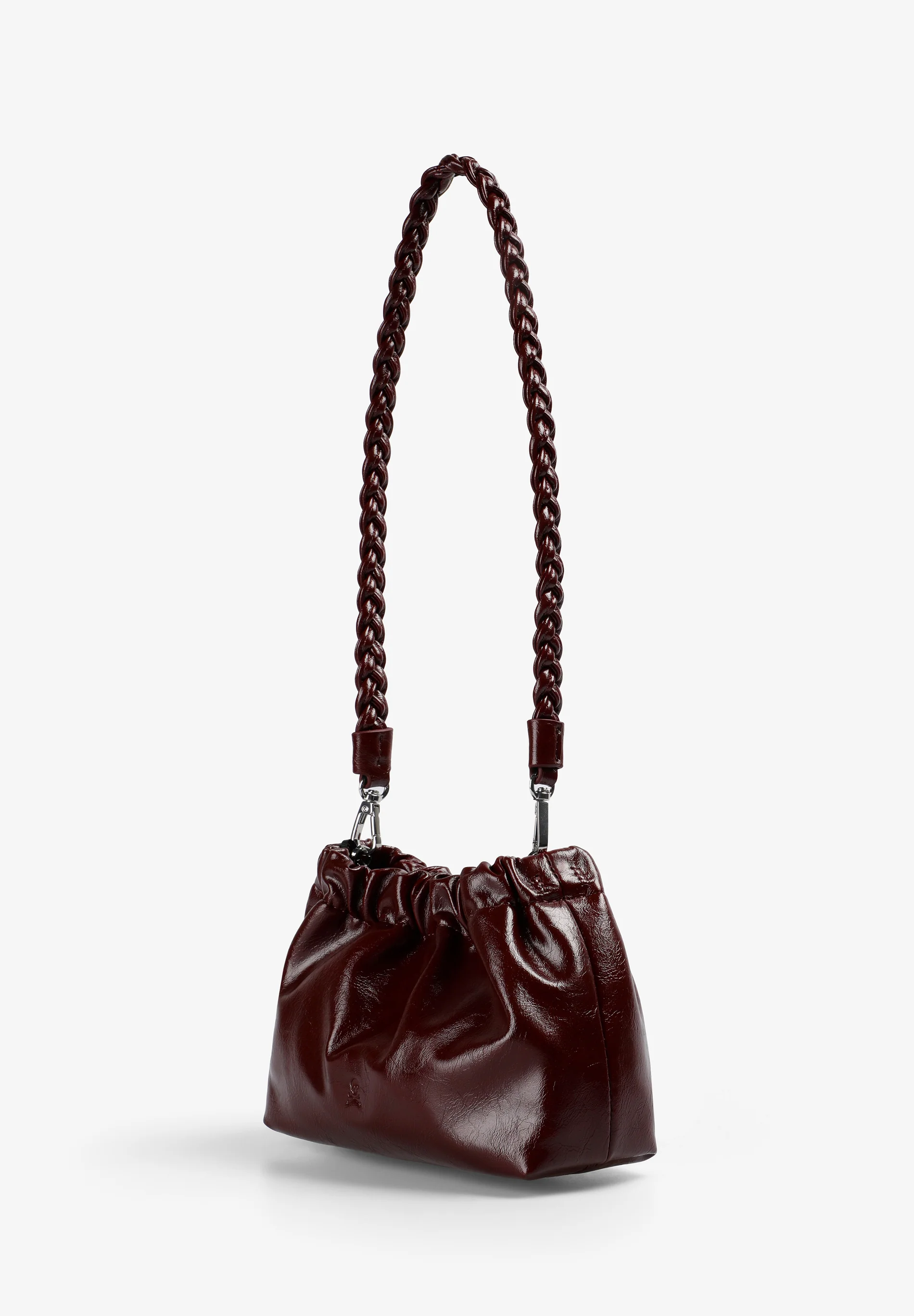 BOLSO MANO DOBLE CADENA