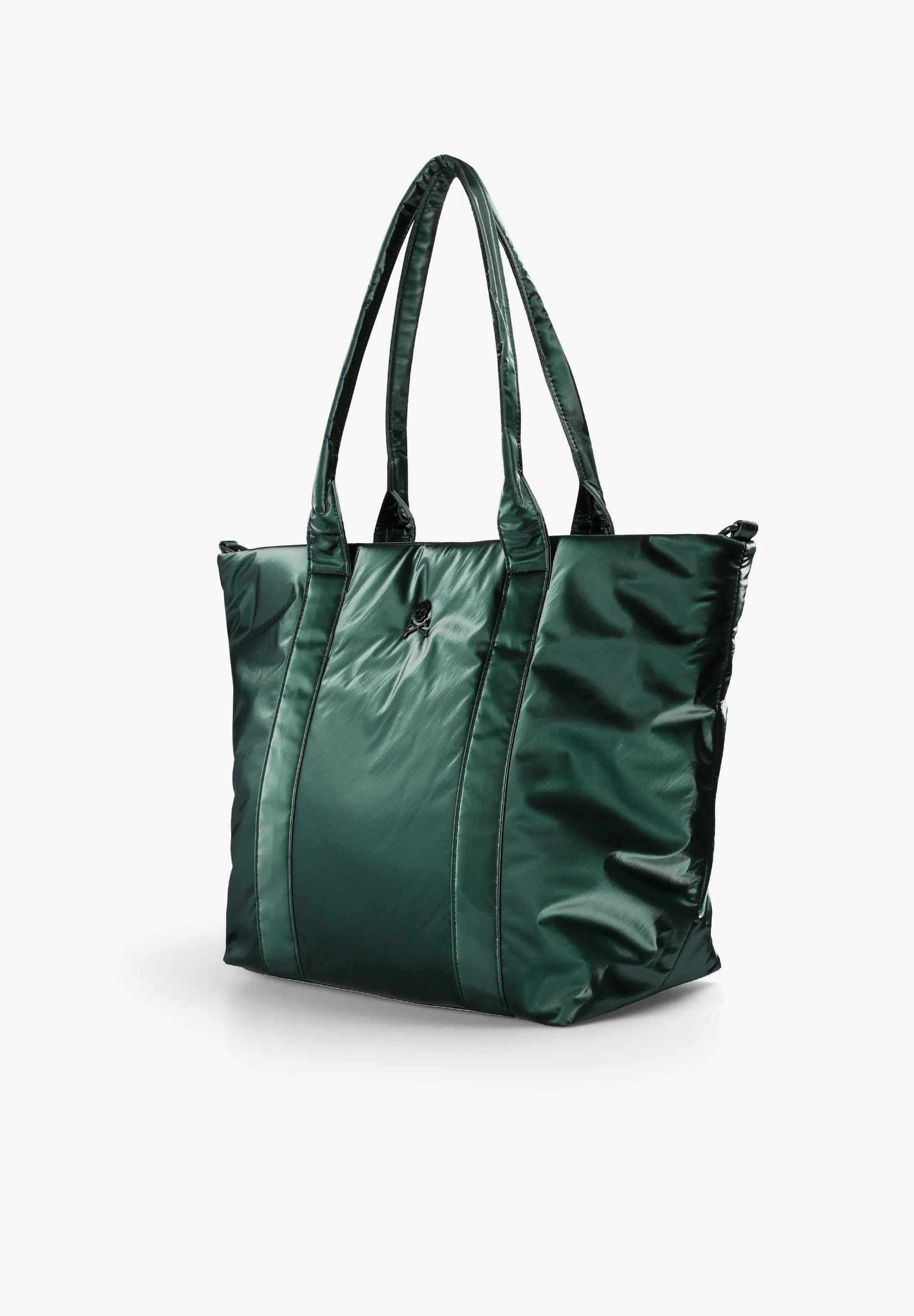 BOLSO SHOPPER METALIZADO CALAVERA