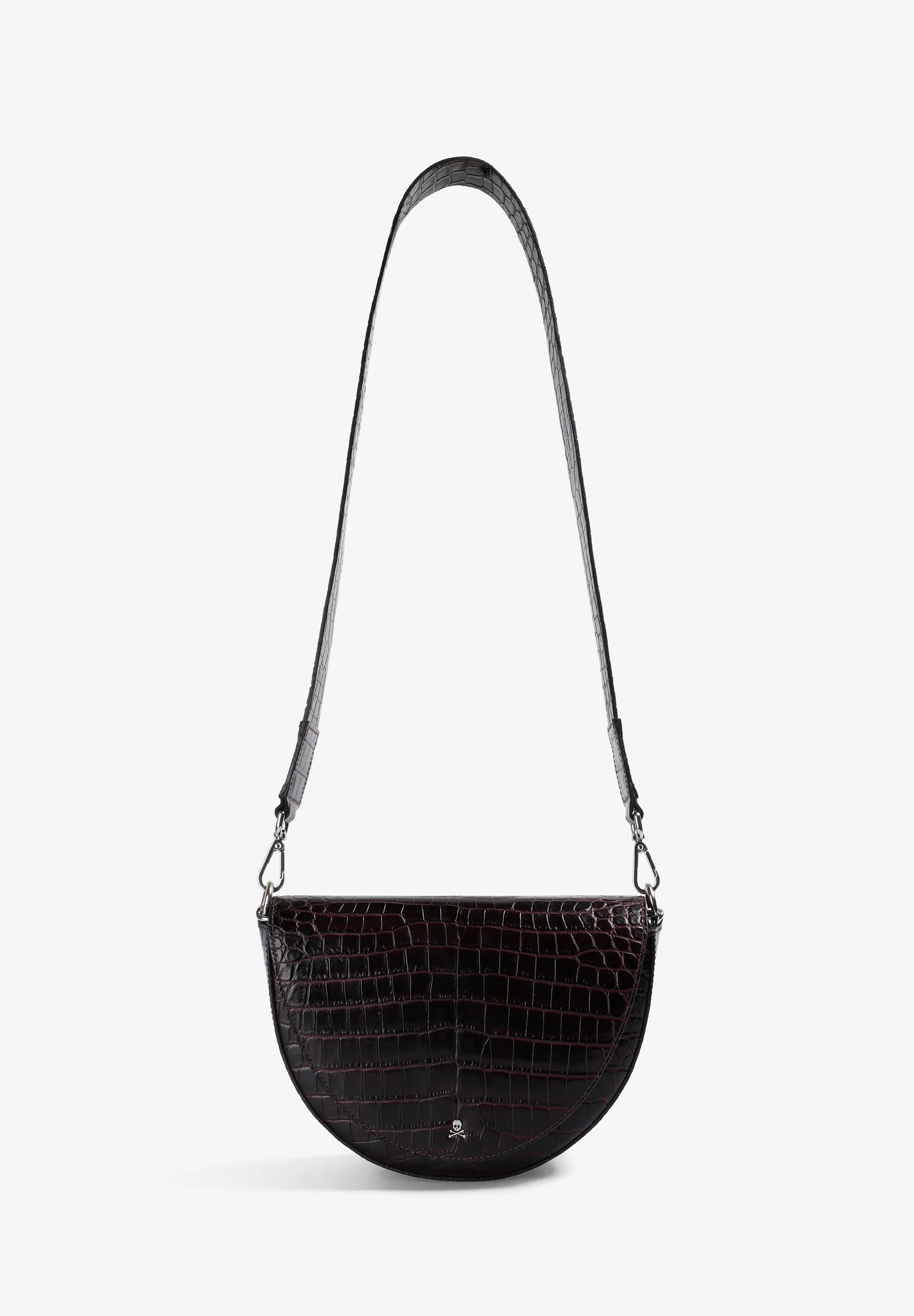 BOLSO PIEL GRABADA CADENA