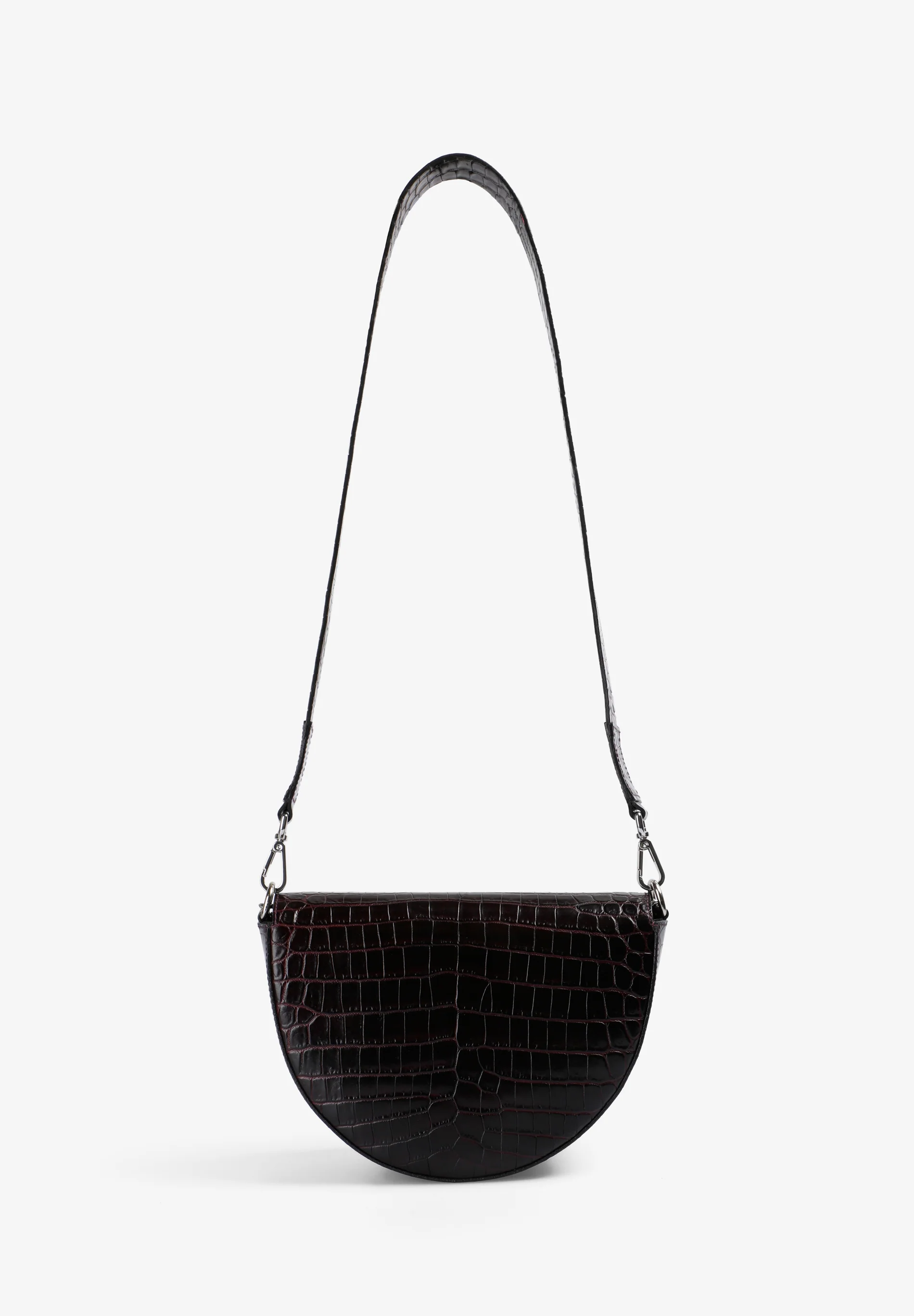 BOLSO PIEL GRABADA CADENA