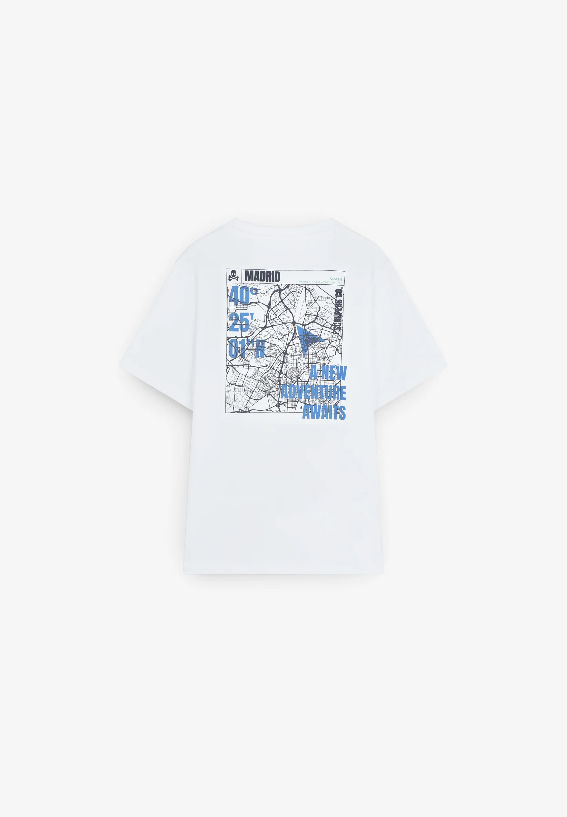 CAMISETA PRINT MAPA