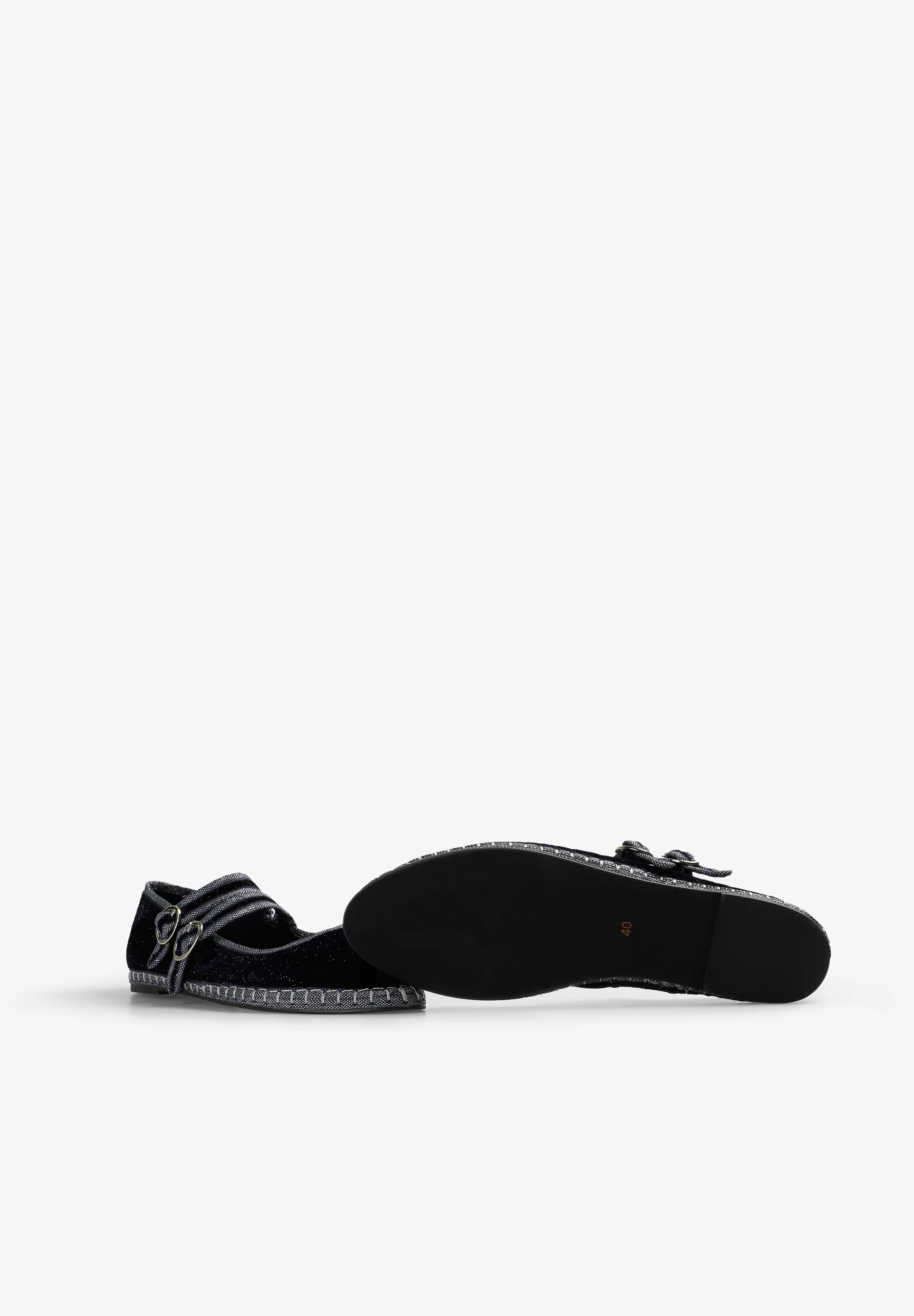 SCVELVETDOUBLESTRAP SLIPPER