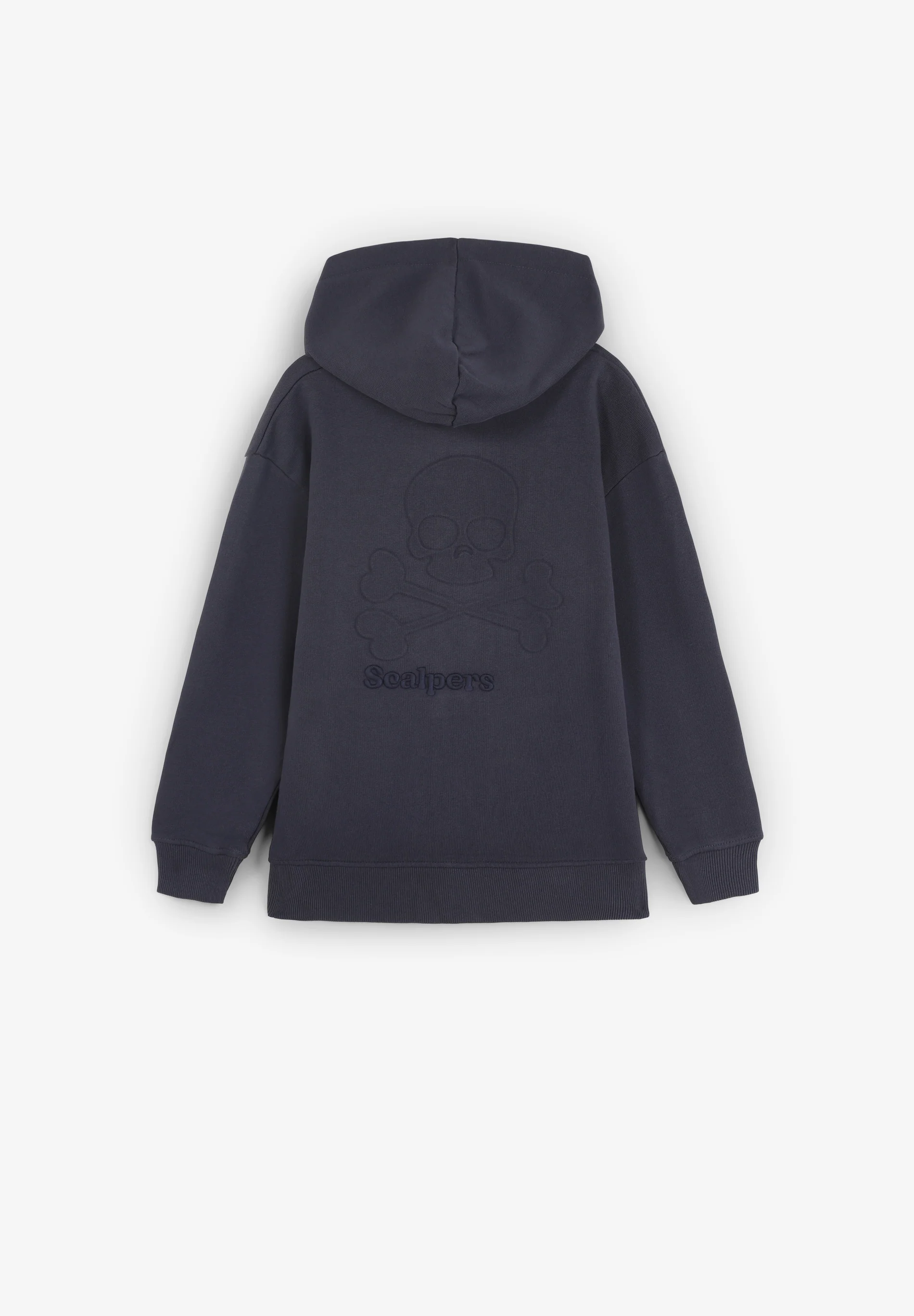SUDADERA CALAVERA CREMALLERA