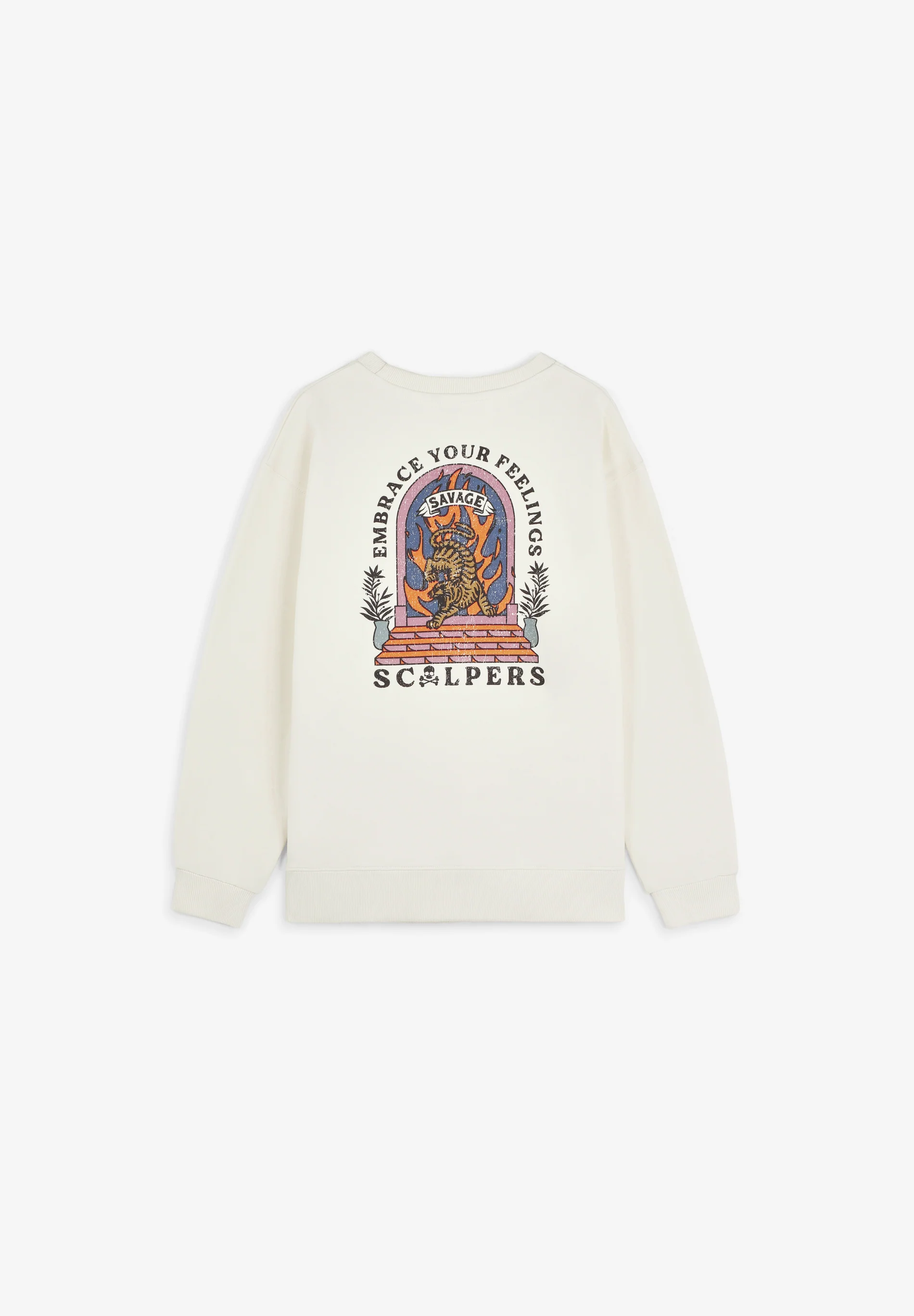 SUDADERA CALAVERA PRINT