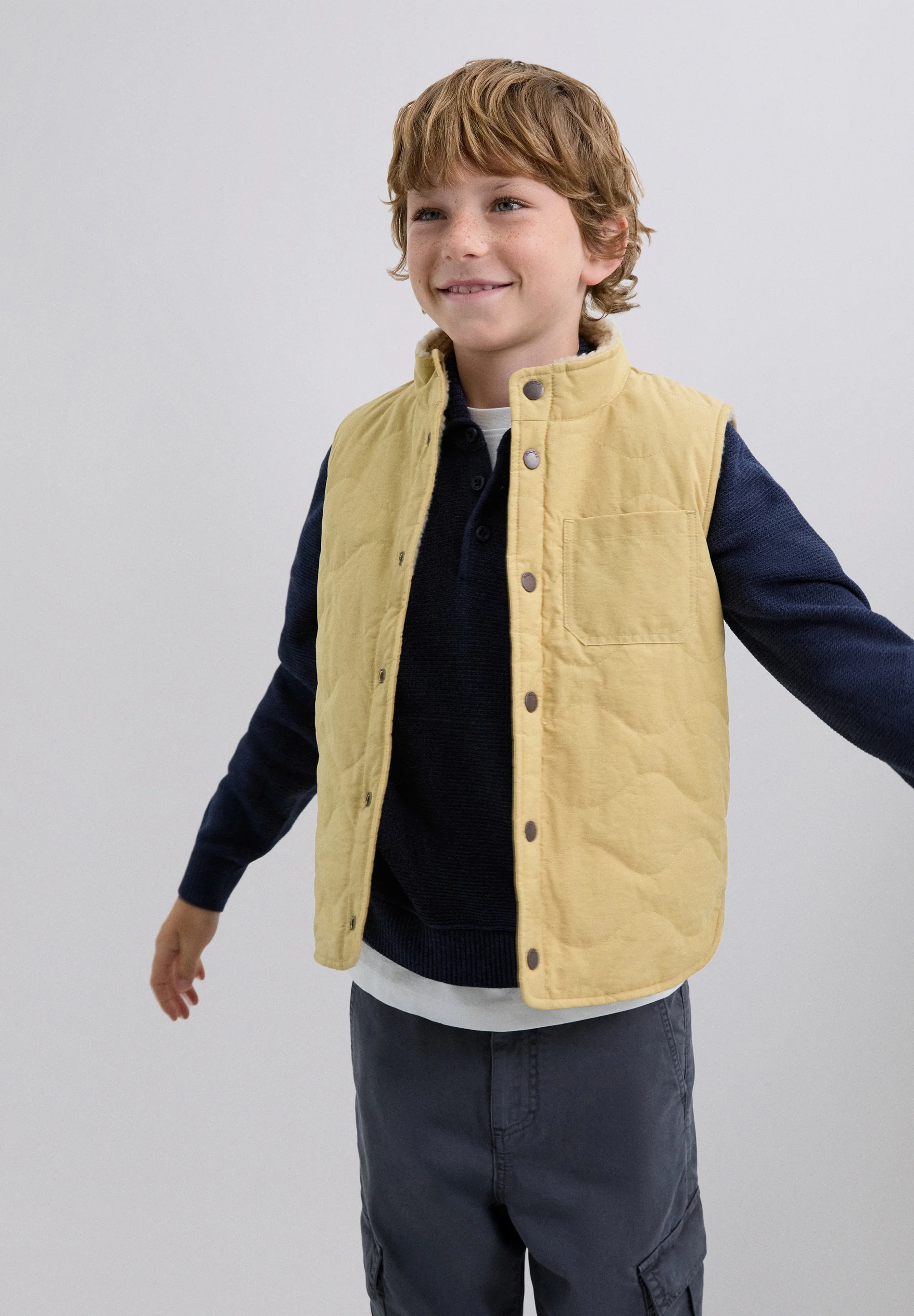 CHAQUETA ACOLCHADA BOLSILLO
