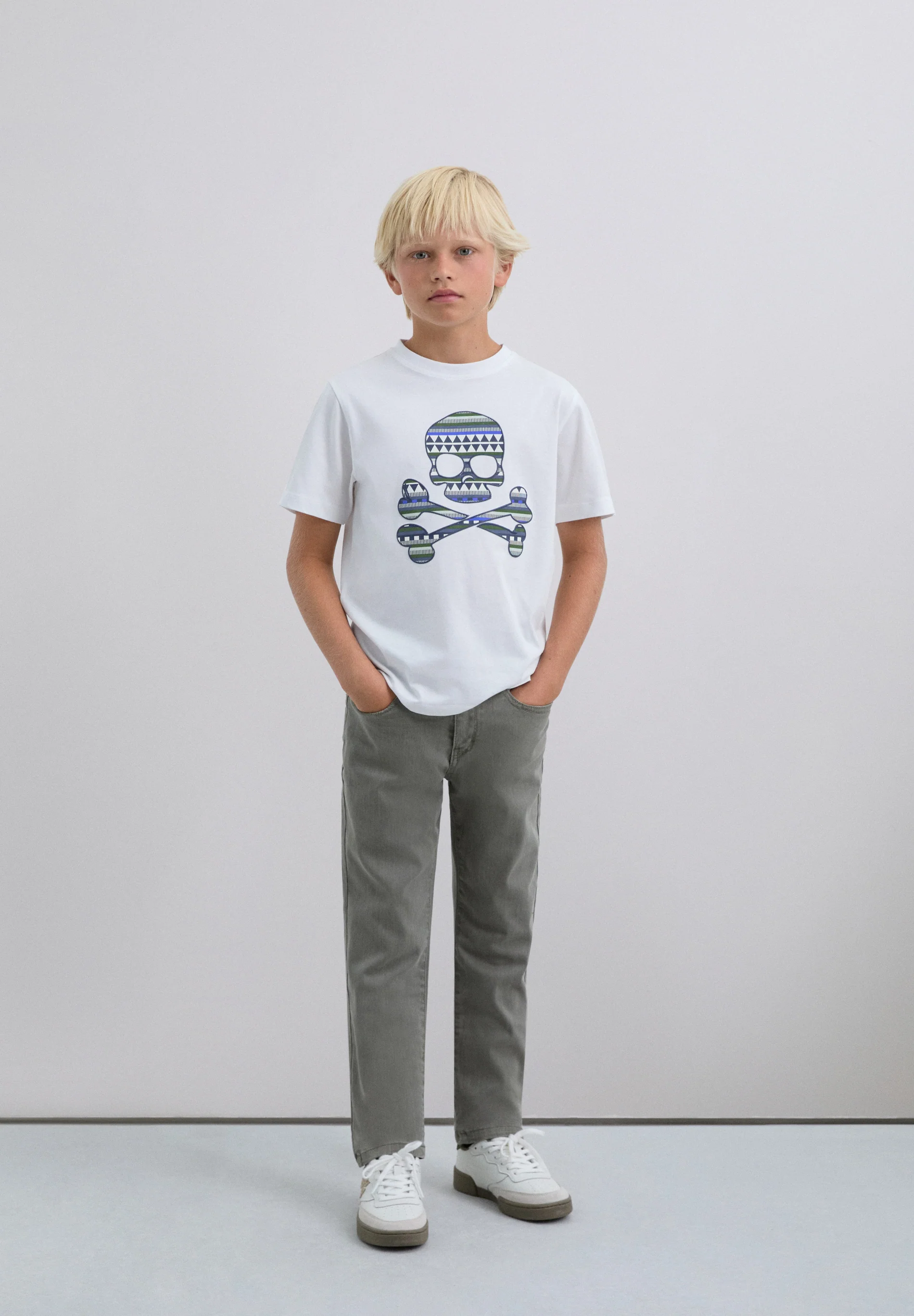 CAMISETA CALAVERA PRINT