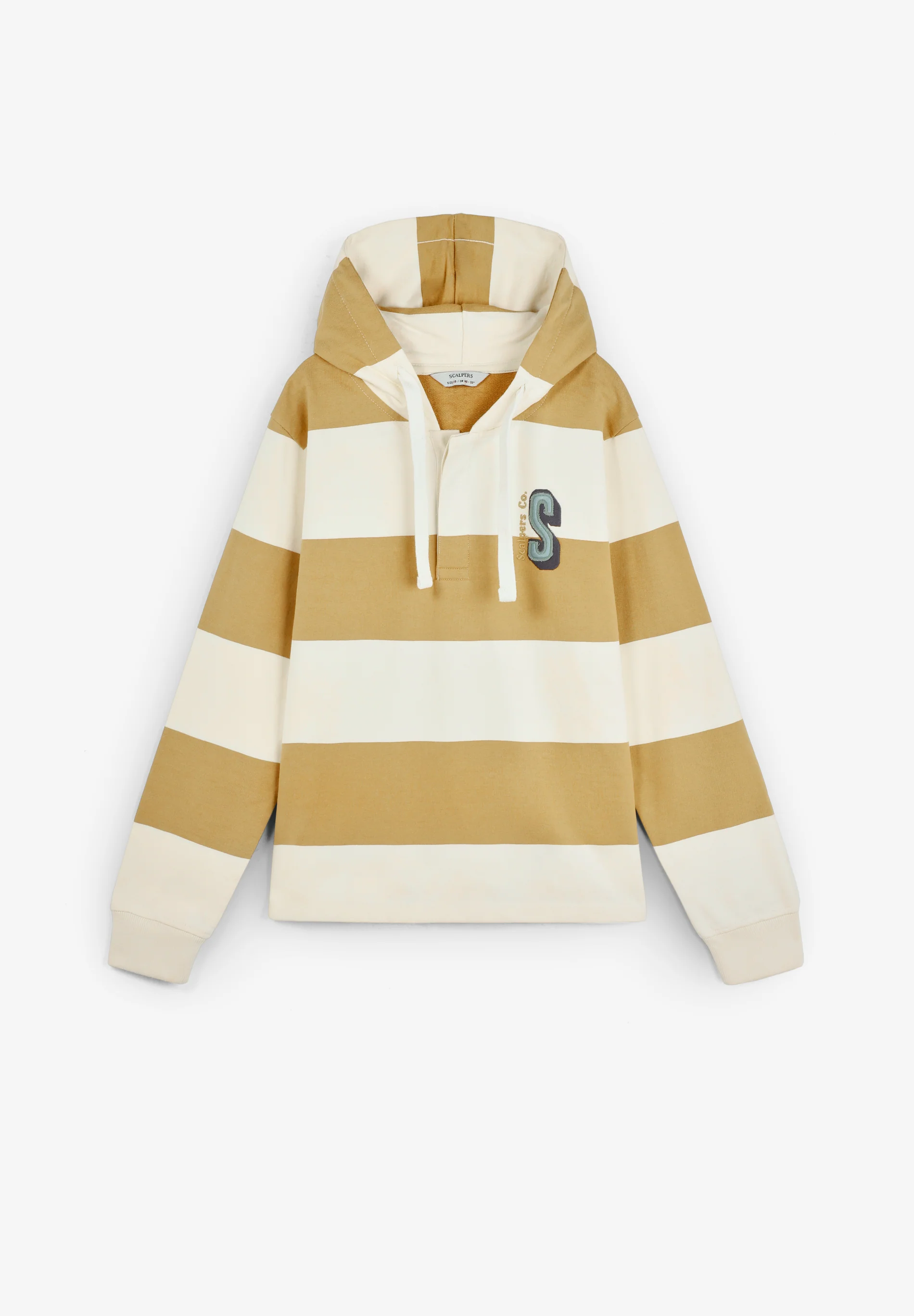 SUDADERA RAYAS CAPUCHA CALAVERA