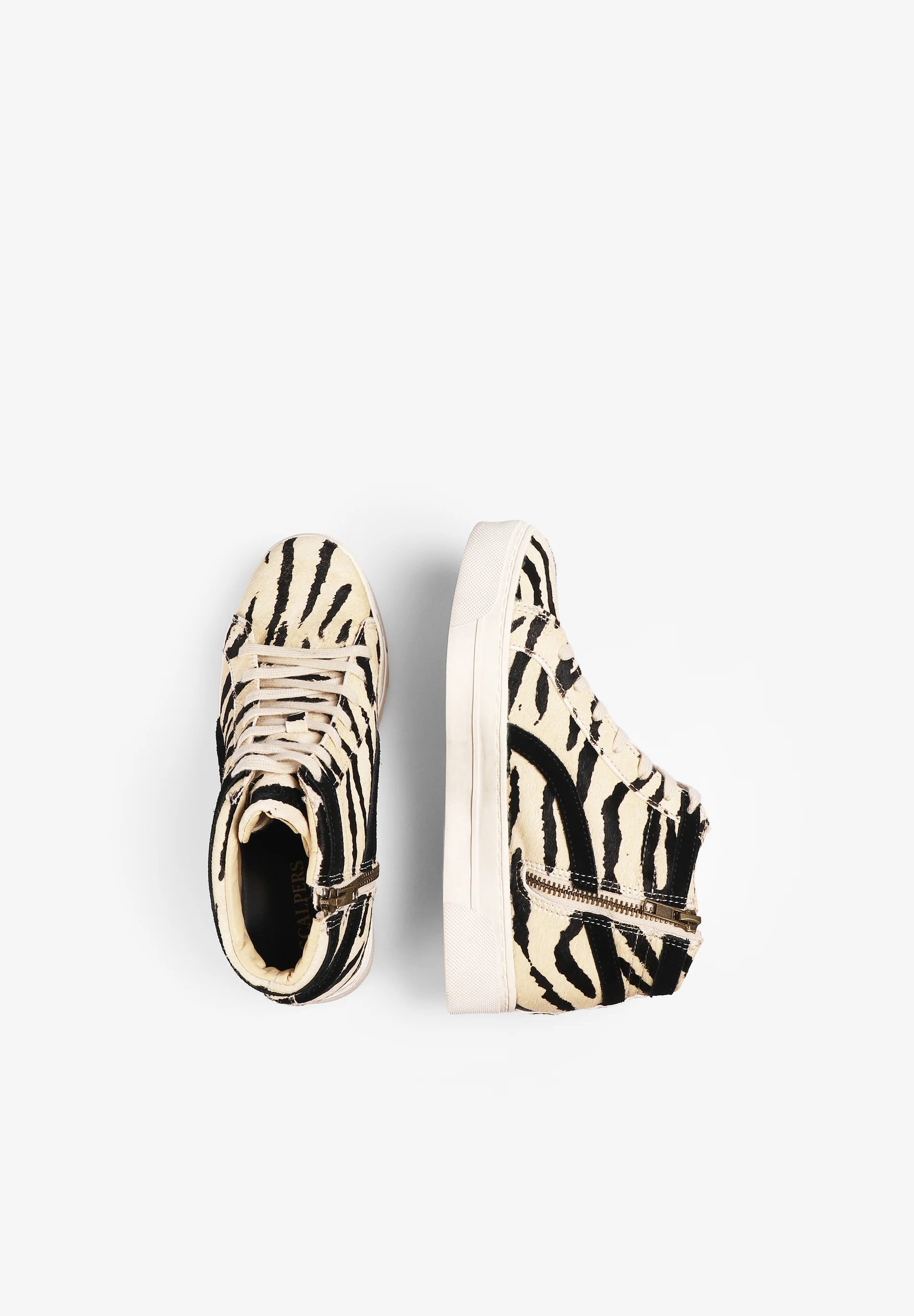 ZAPATILLAS ALTAS PIEL