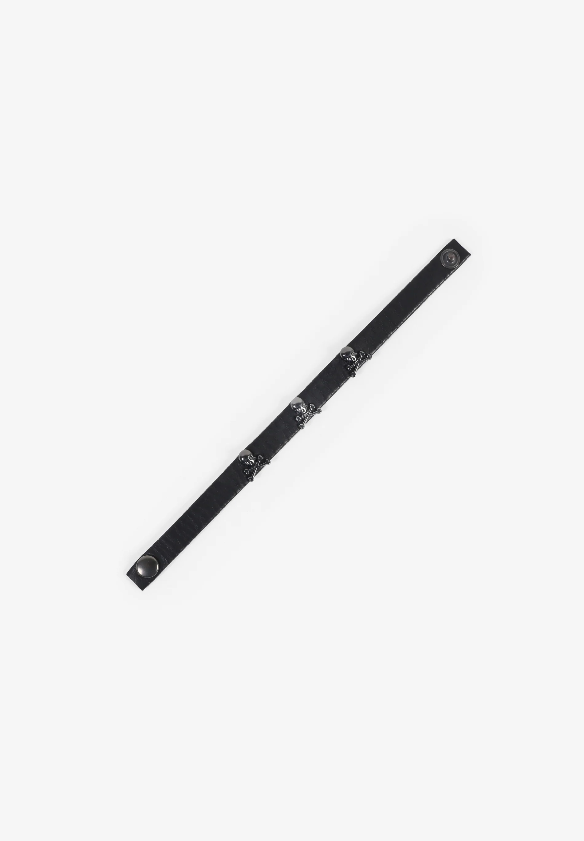 PULSERA PIEL CALAVERAS