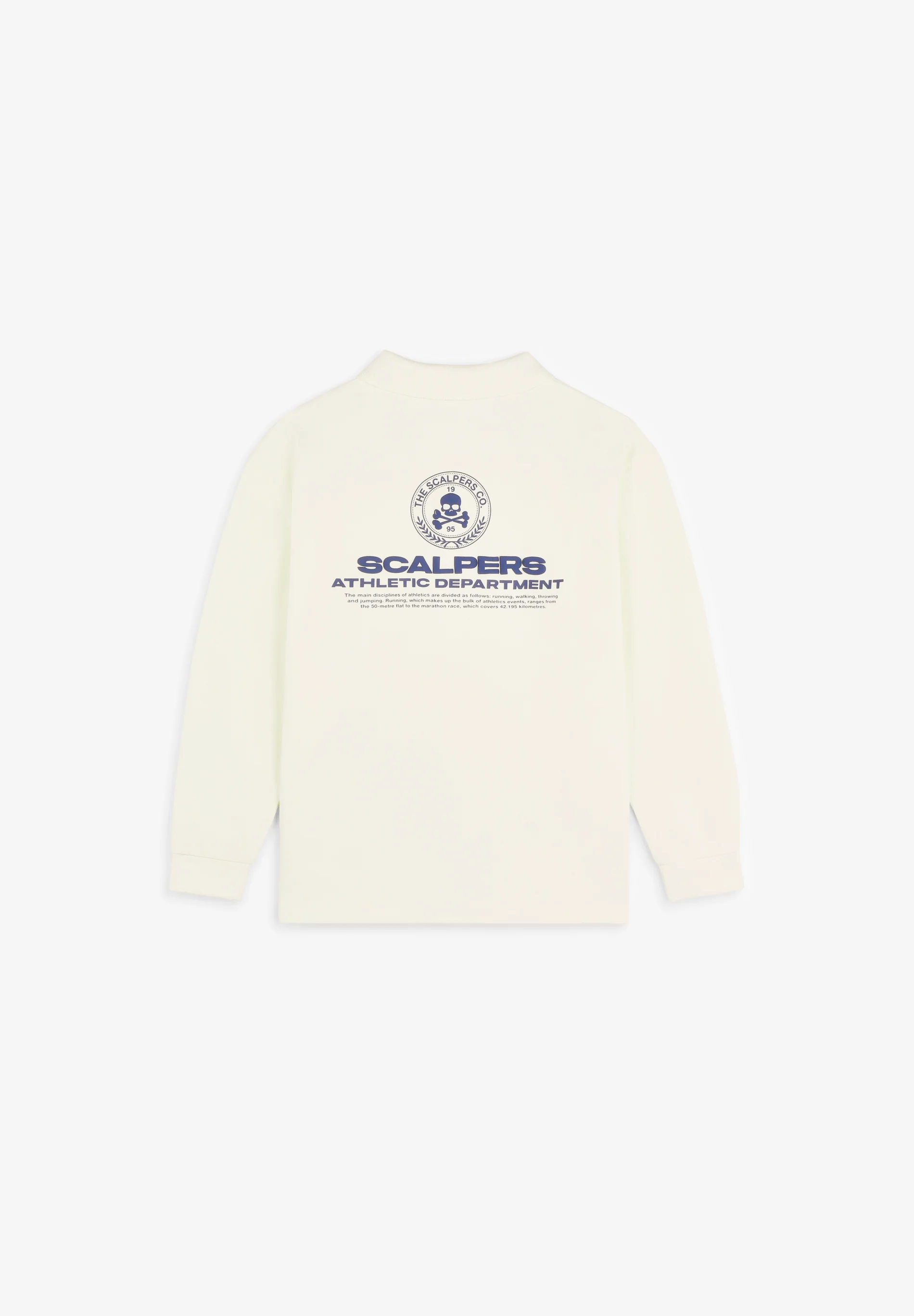 POLO PRINT MANGA LARGA