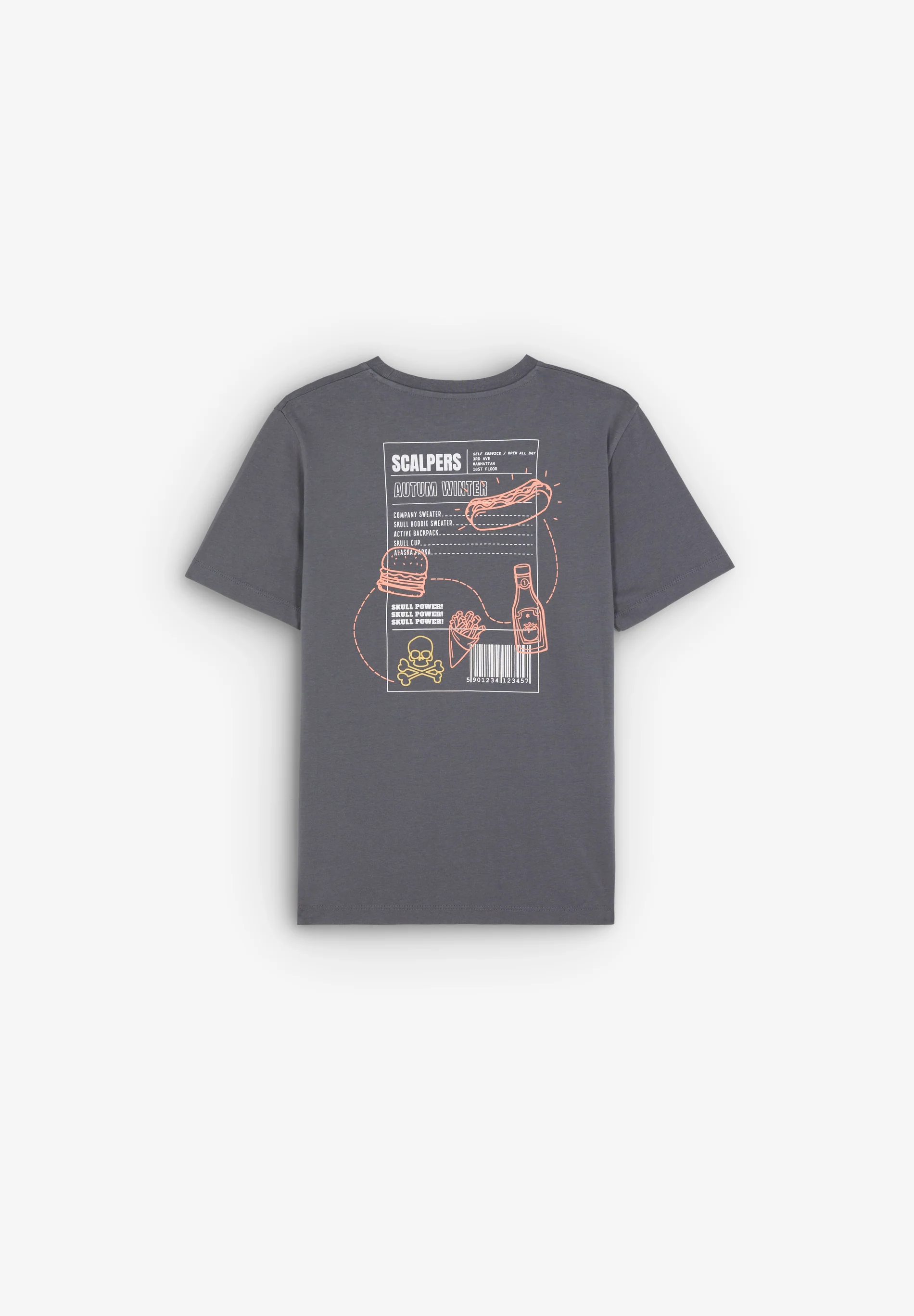 CAMISETA ESTAMPADA TRASERA