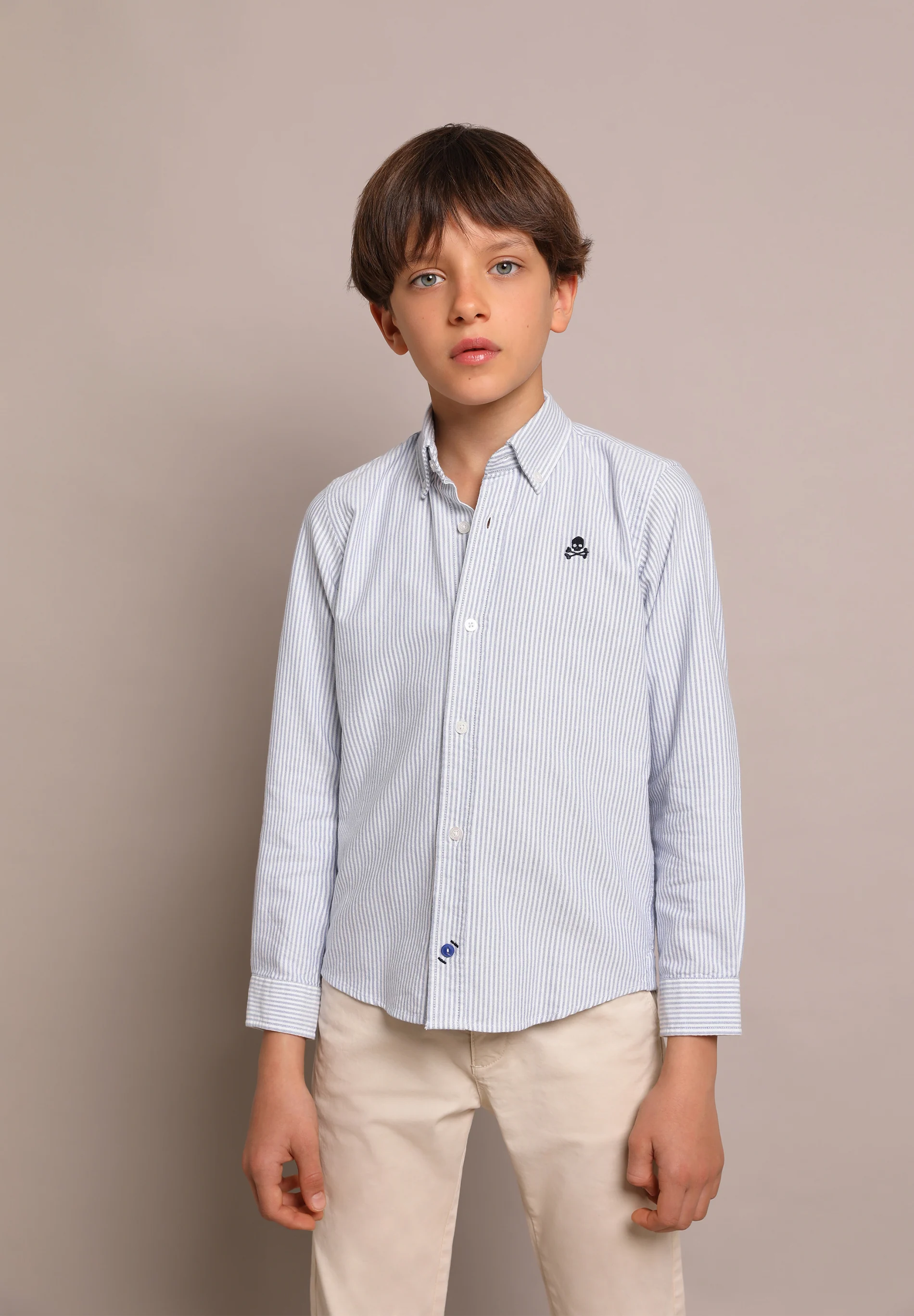 CAMISA OXFORD CUELLO BOTONES