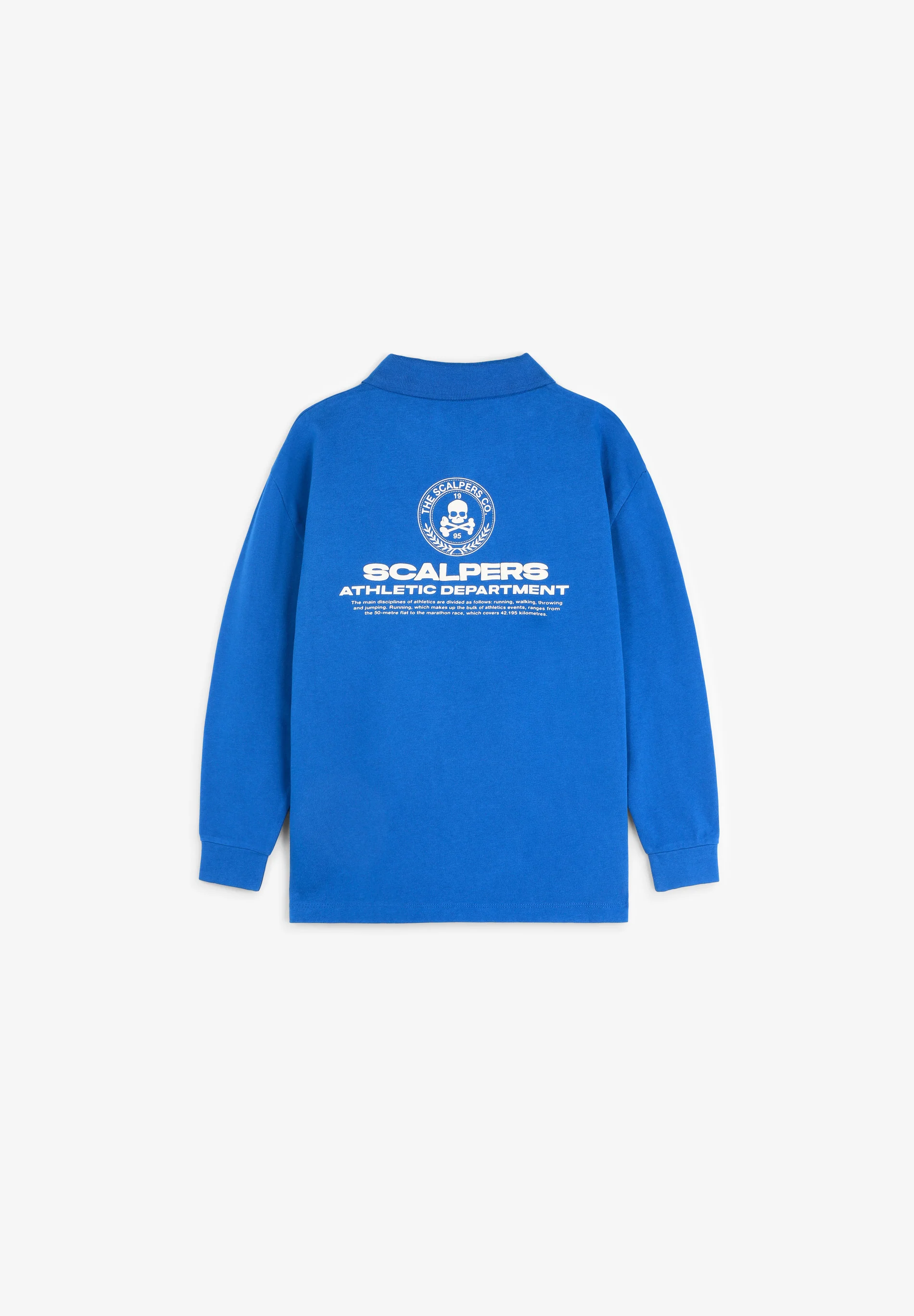 POLO PRINT MANGA LARGA