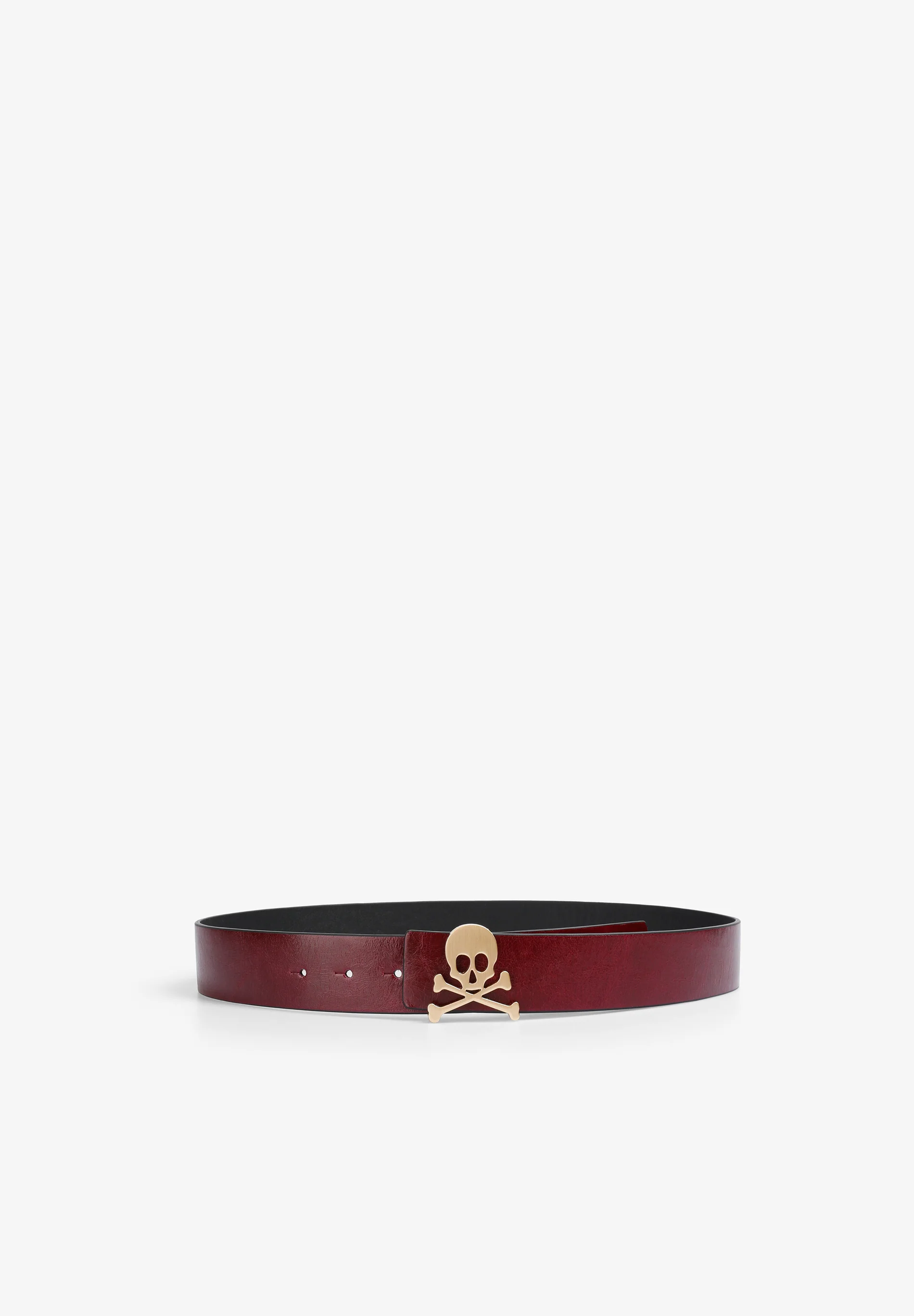 CINTURÓN PIEL CALAVERA