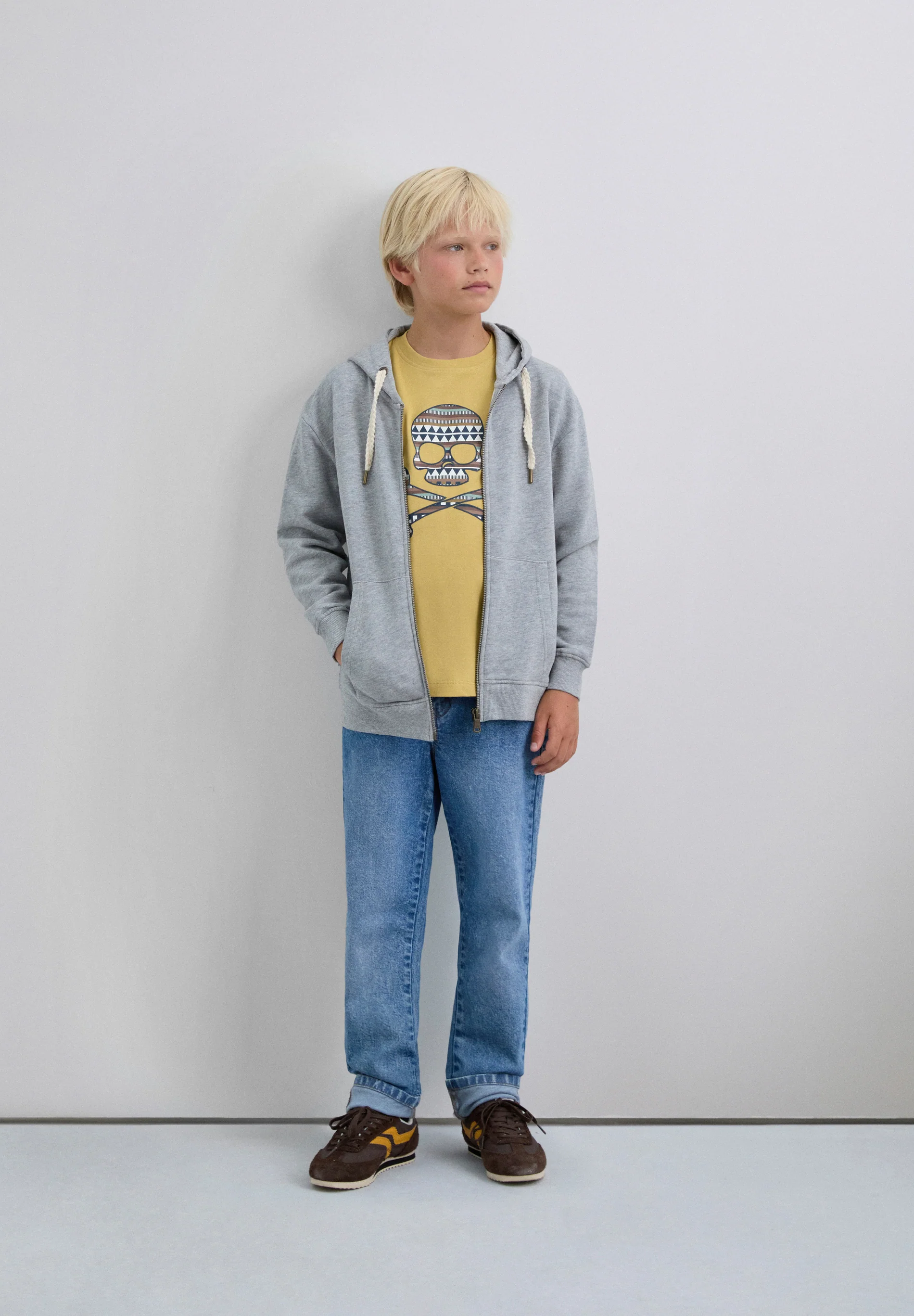 CAMISETA CALAVERA PRINT