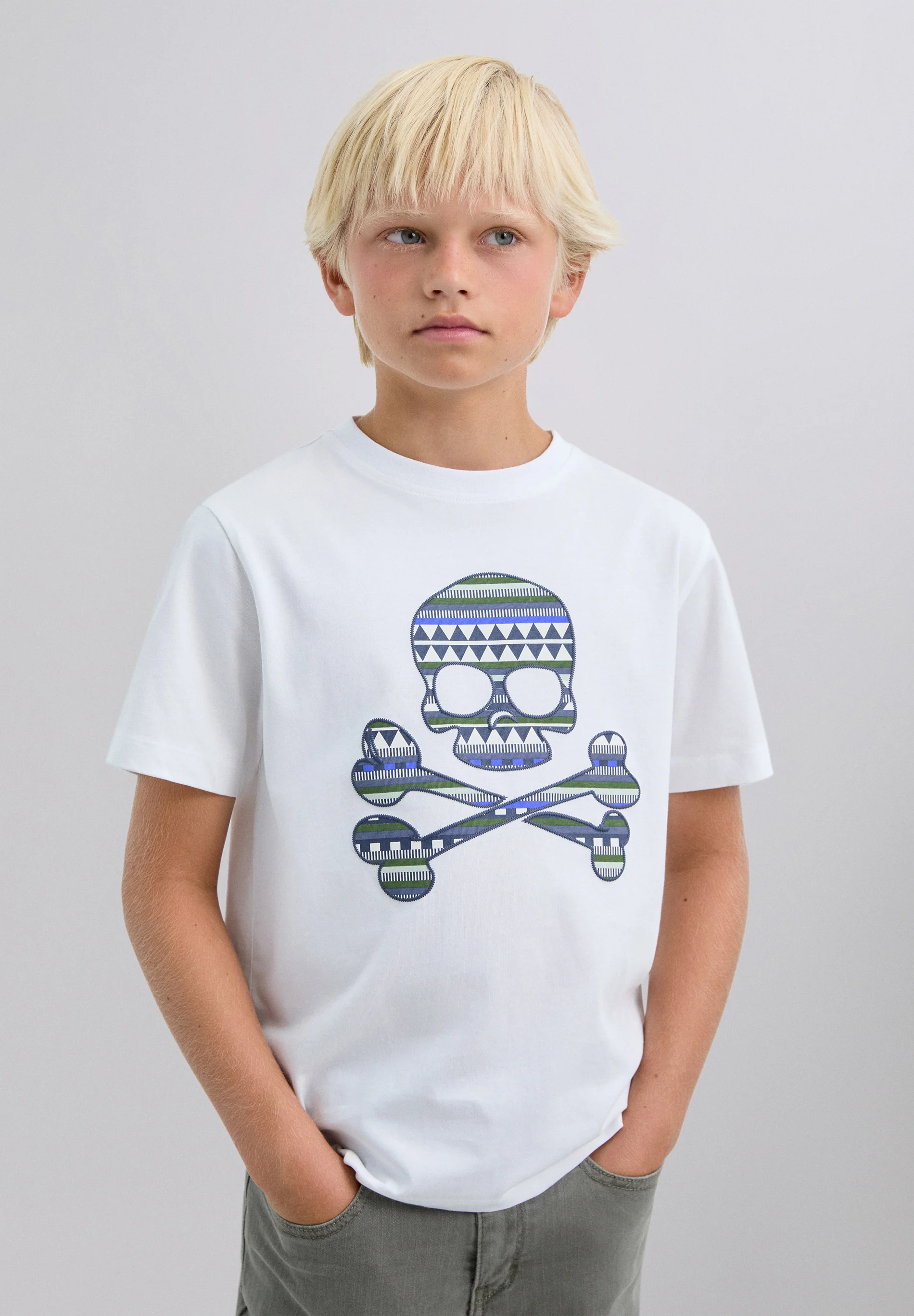 CAMISETA CALAVERA PRINT