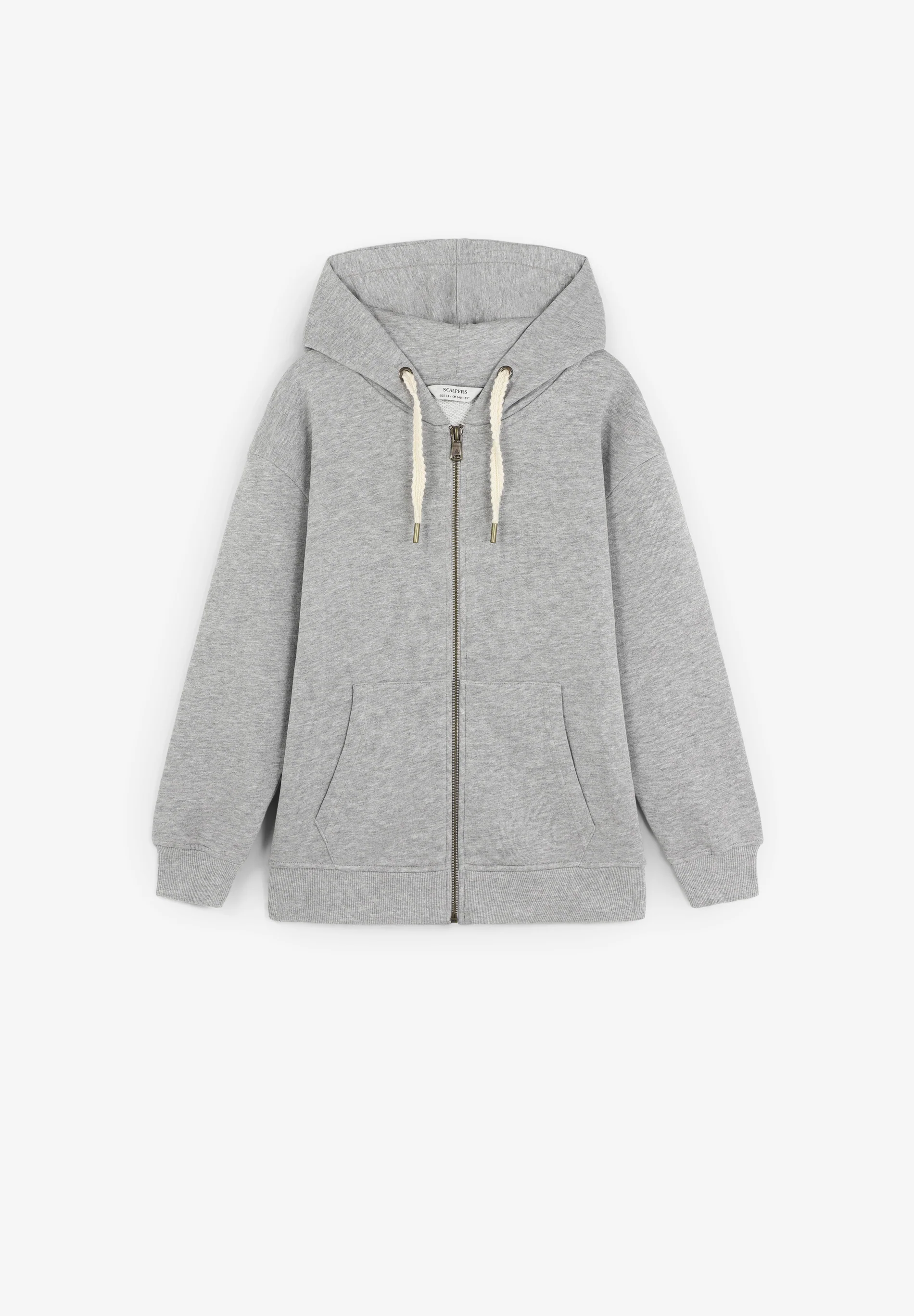 SUDADERA CALAVERA CREMALLERA