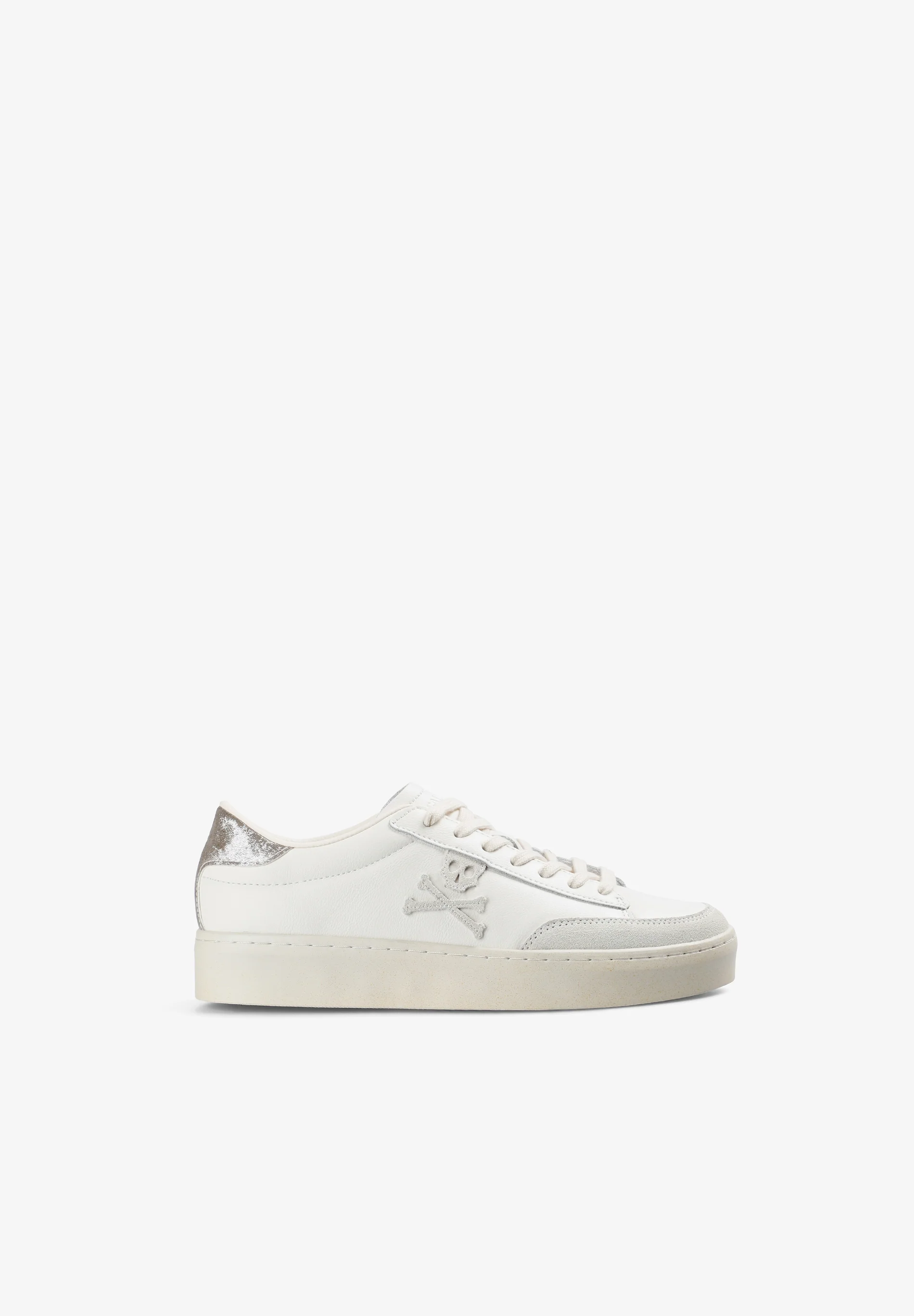 SNEAKERS BAJAS CALAVERA LATERAL