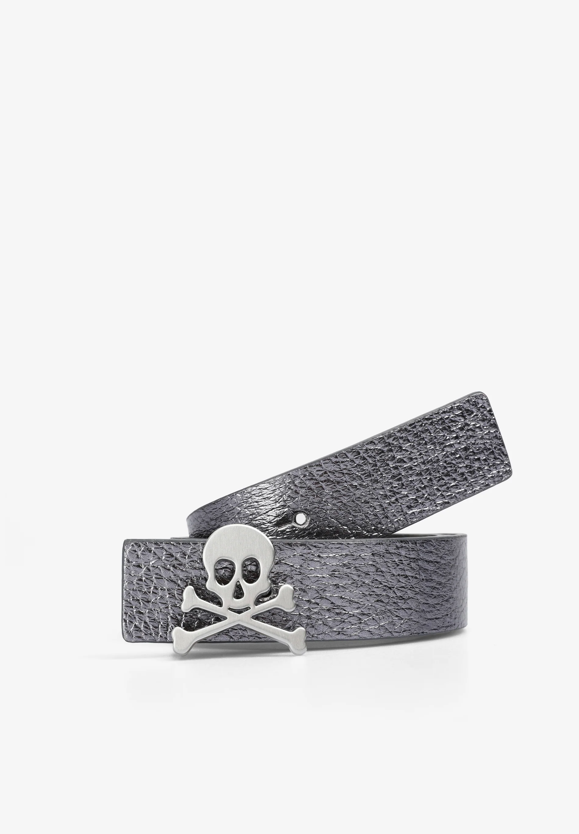 CINTURÓN REVERSIBLE PIEL CALAVERA