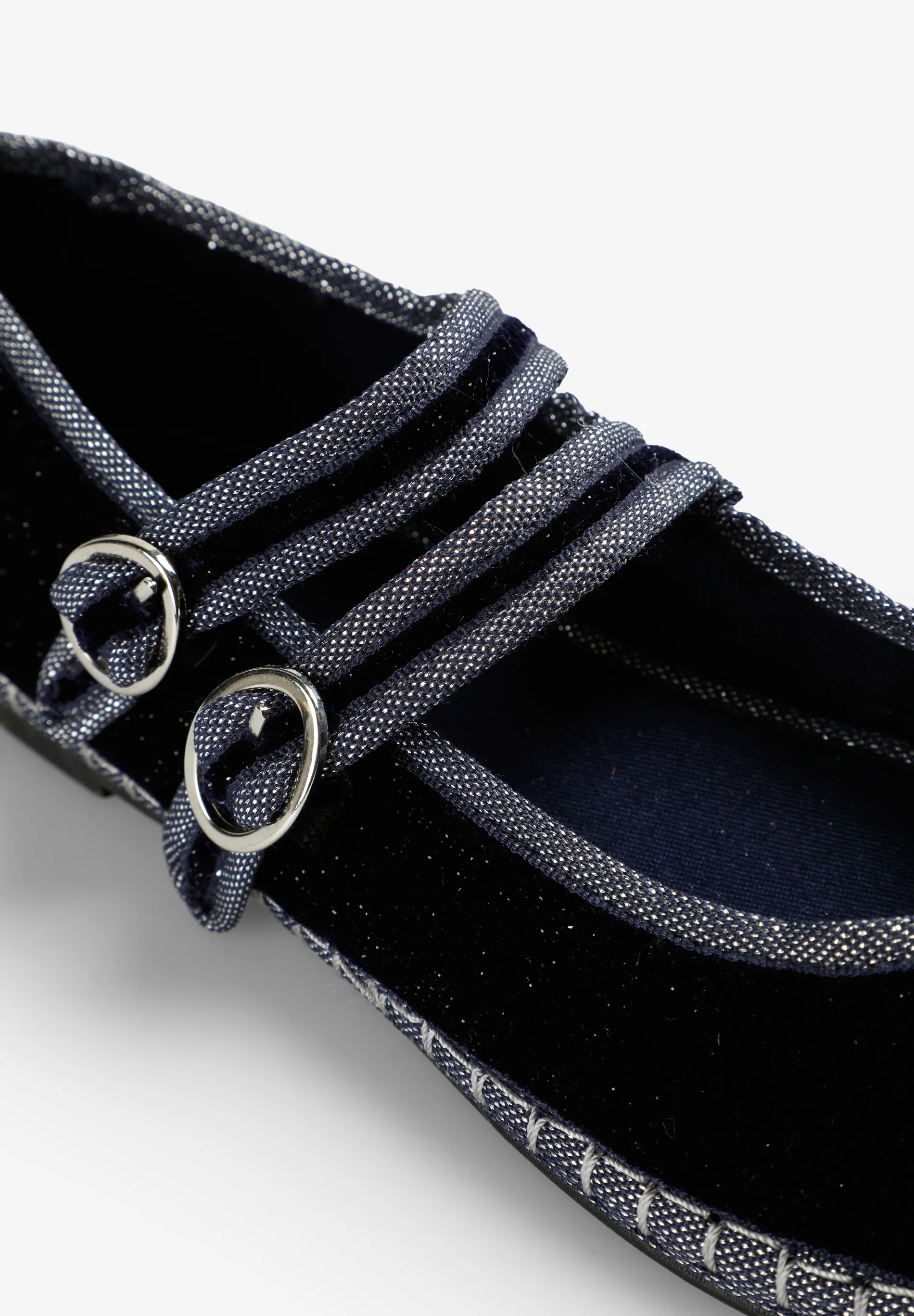 SCVELVETDOUBLESTRAP SLIPPER