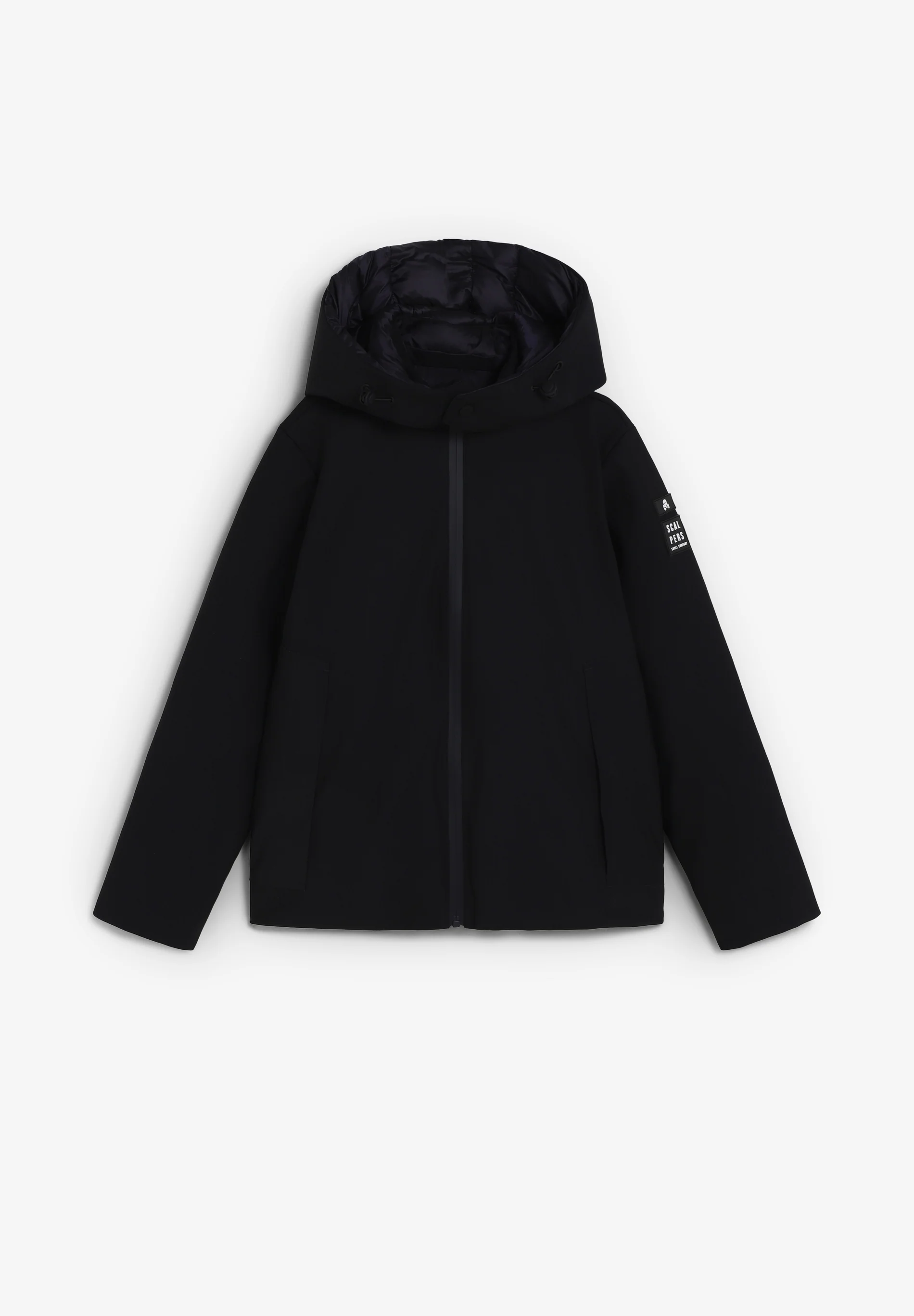 CHAQUETA CAPUCHA DESMONTABLE LOGO