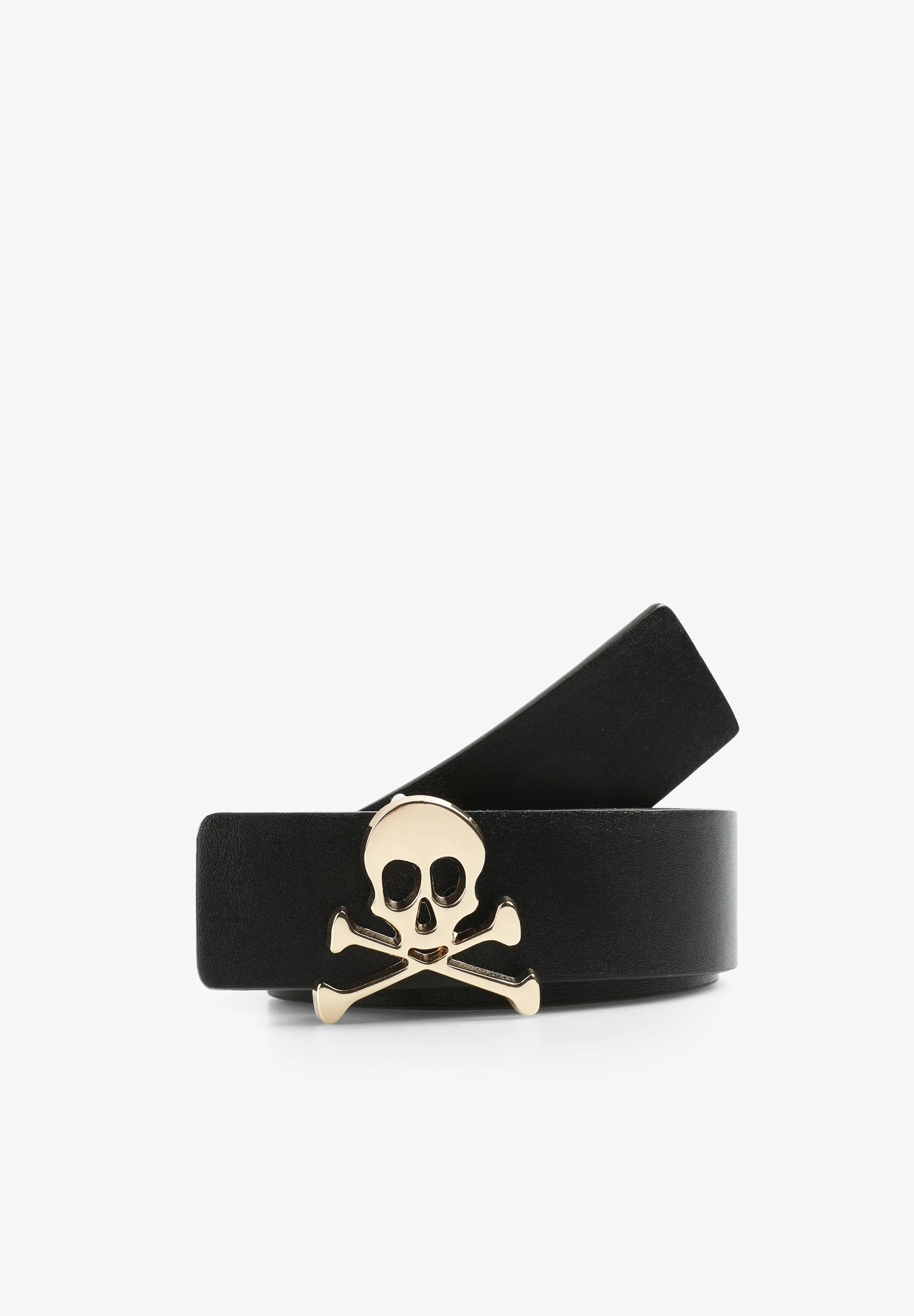 CINTURÓN CALAVERA METALIZADA