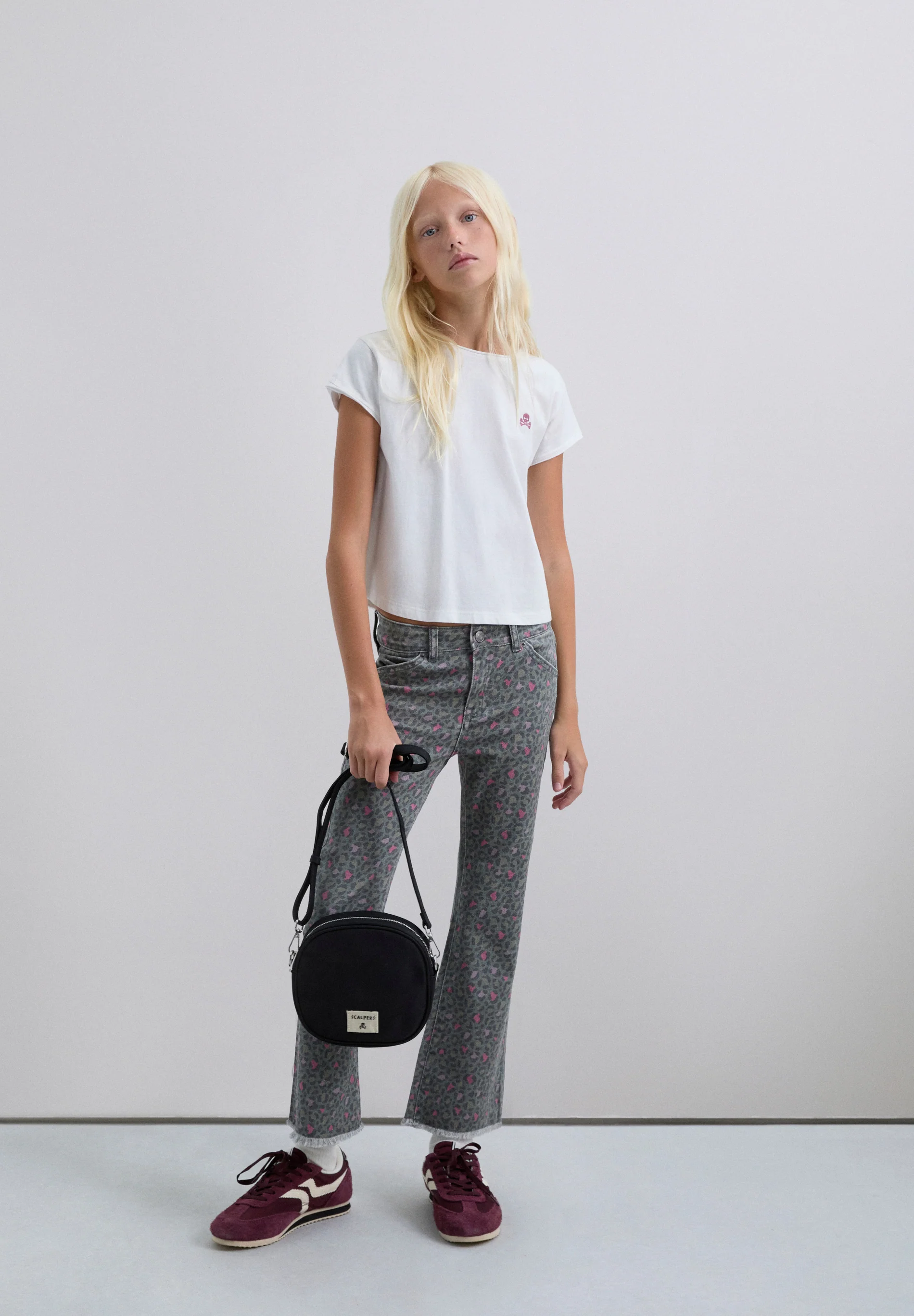 PANTALÓN FLARE ESTAMPADO