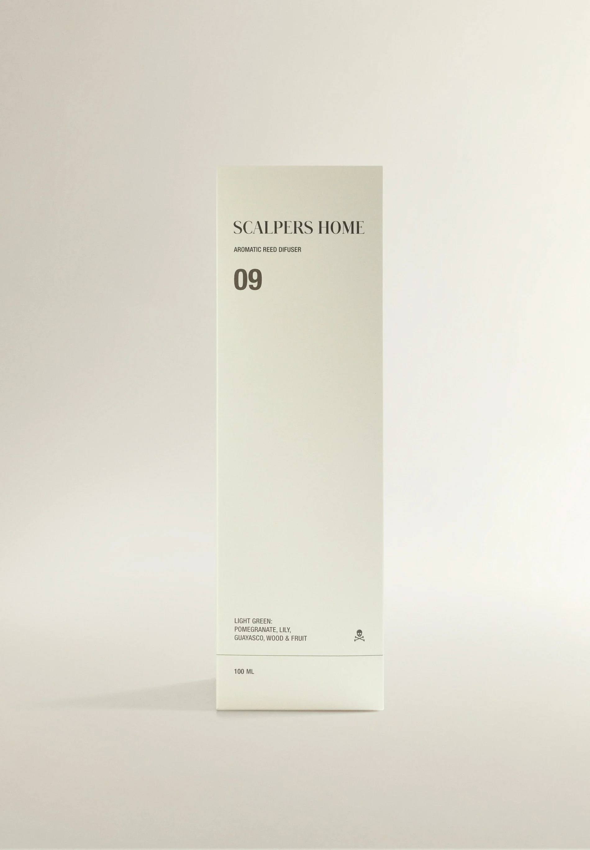 DIFUSOR MIKADO 09 100ML LIGHT GREEN
