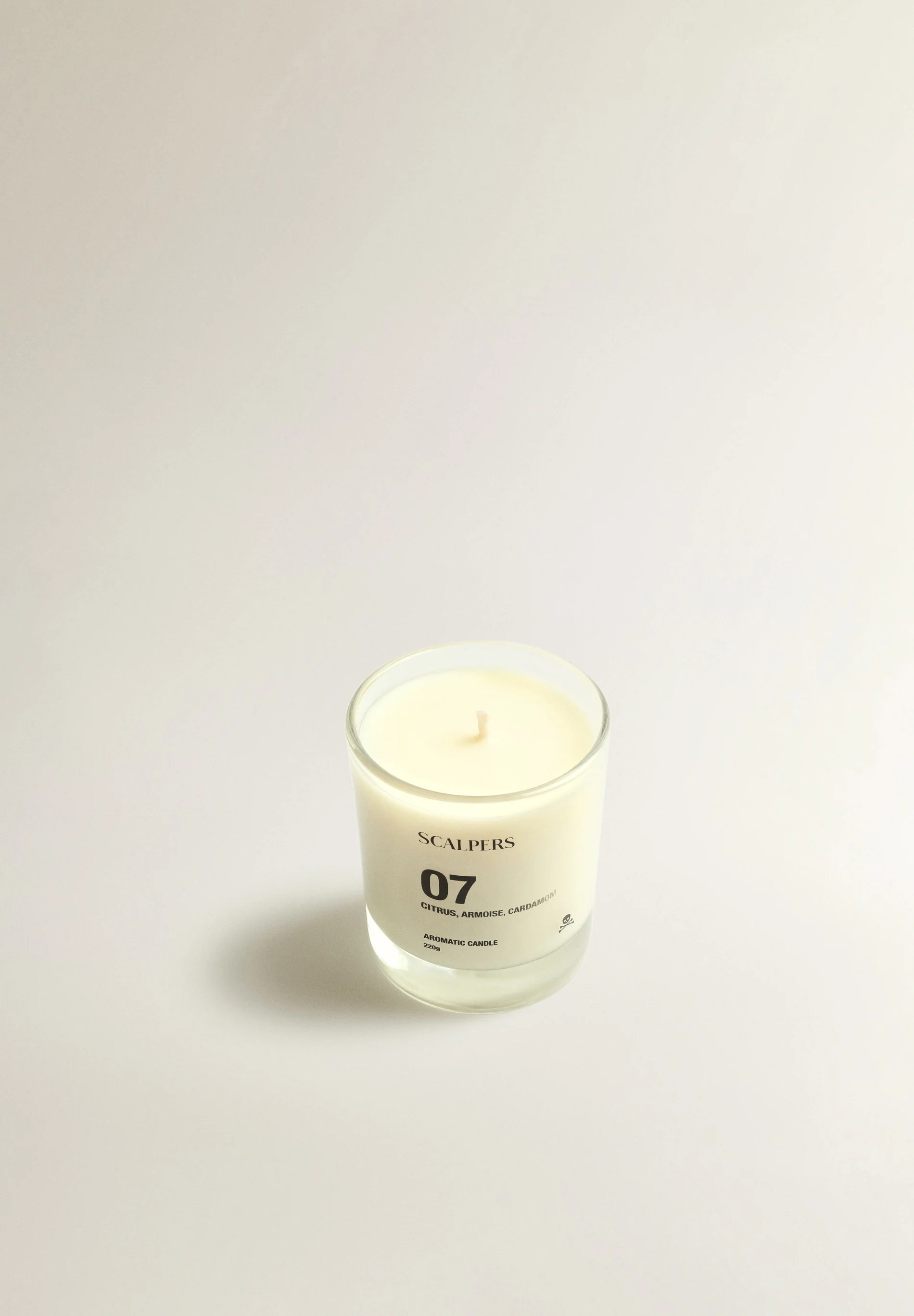 VELA AROMÁTICA 07 220 GR CITRUS, ARMOISE, CARDAMOM