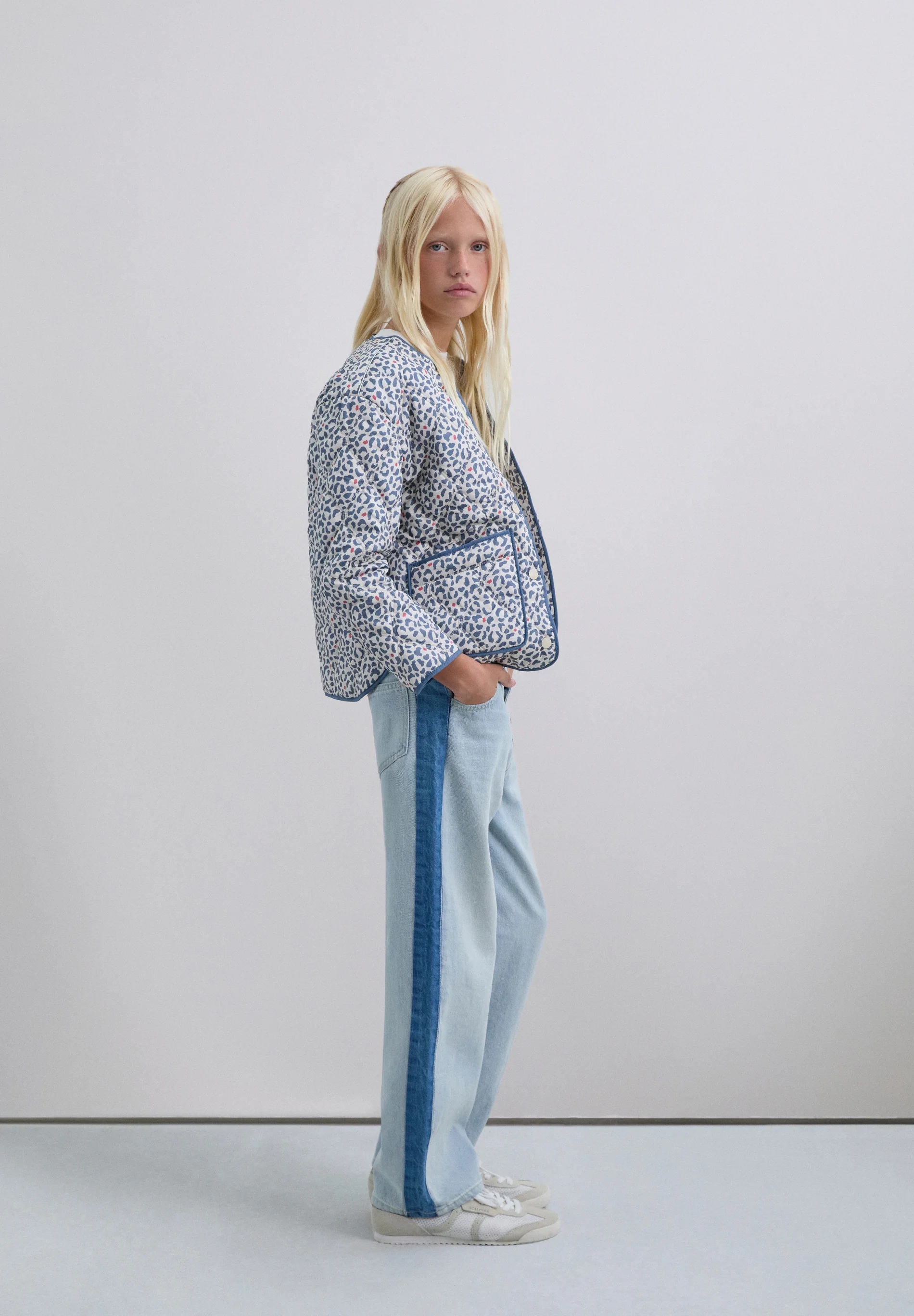 CHAQUETA ACOLCHADA ANIMAL PRINT